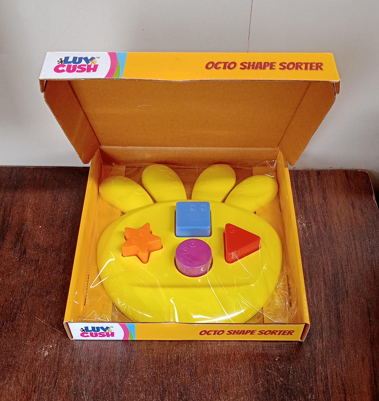 octo Shape sorter Toy Game That Make Your Kid's brain Sharp, Increase Grasping And Sorting Power Education Learning For Girls & boy, Gift Product (1 Pc)  - infinityexculsivestore.com