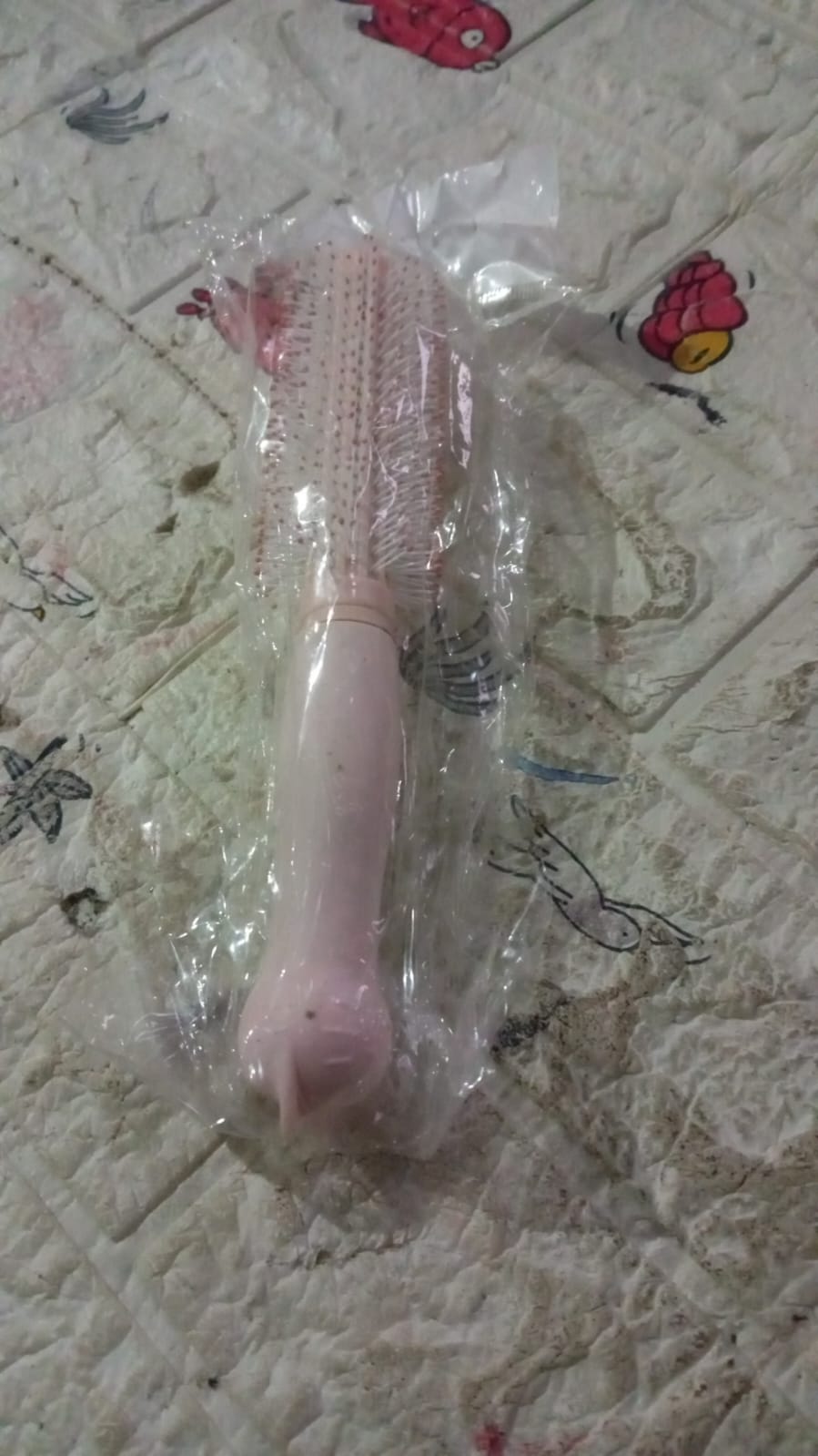 Massage Comb, Air Cushion Massage Hair Brush Ergonomic Matt Disappointment for Straight Curly Hair Cushion Curly Hair Comb for All Hair Types, Home Salon DIY Hairdressing Tool (1 Pc) - infinityexculsivestore.com