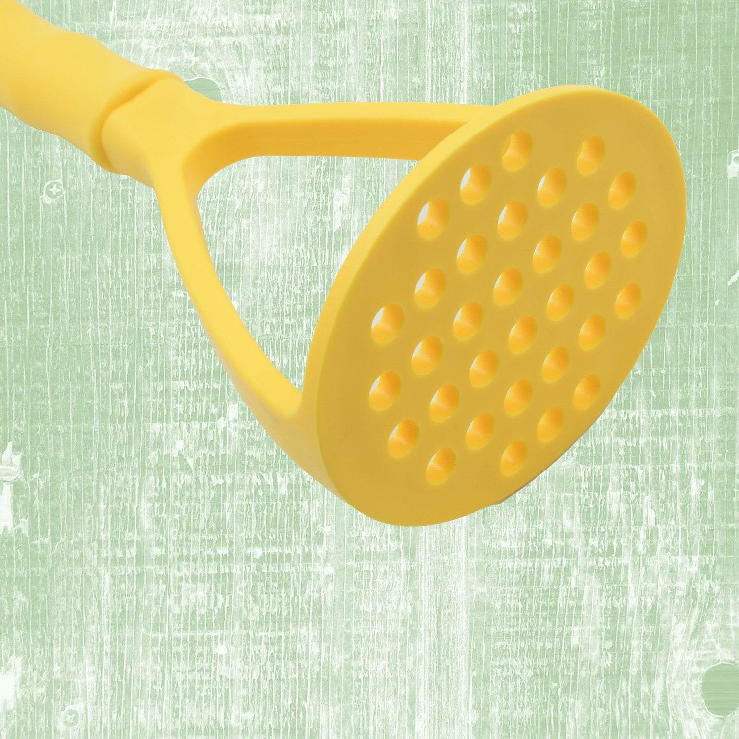Kitchen Food Masher, Fruit Tool Masher, Professional Masher Kitchen Tool, Kitchen Masher with Comfortable Grip, Heavy Duty Potato masher Perfect for Bean Vegetable Fruits Masher (1 Pc) - infinityexculsivestore.com