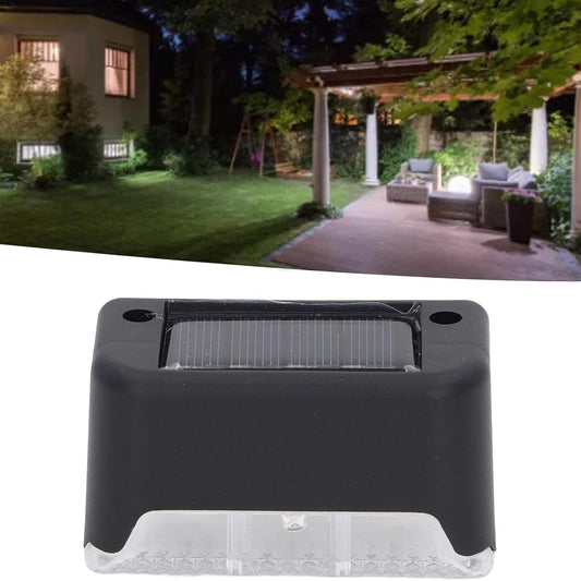 Solar Decorative Lights, Waterproof Durable Garden Atmosphere Lights Stair Lights Railing Lights Step Steps Lights for Outdoor Patio Courtyard Stair Step Fence Patio Stairs,Yard, Garden Pathway ( 4 Pc Set) - infinityexculsivestore.com