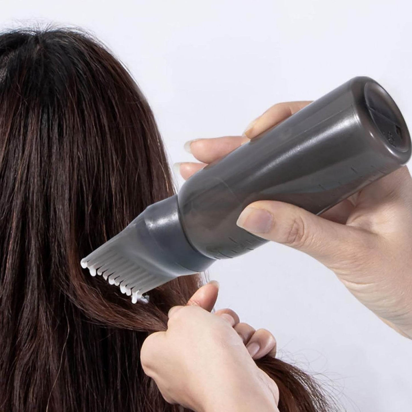 Comb Applicator Bottle, Hair Oil Applicator Bottle for Hair Dye Bottle Applicator Brush with Graduated Scale, Professional Brush Applicator Comb Hairdressing Coloring Styling Tool (1 Pc) - infinityexculsivestore.com