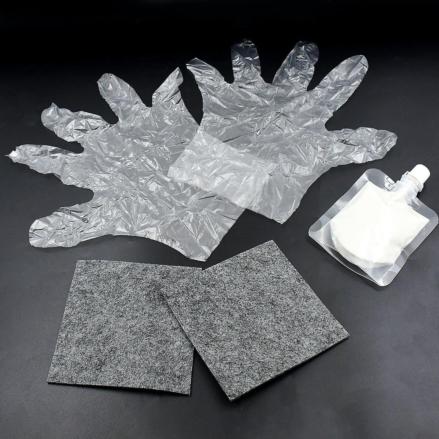 Nano Magic Car Scratch Remover Cloth, Multipurpose Scratch Repair Cloth, Cloth for Car Paint Scratch Repair, Easy to Repair Slight Scratches on the Surface Polishing Repeatable Use for All Kinds of Car (45 ML Repair Solution, 2 Gloves, 2 nano Cloth) - infinityexculsivestore.com
