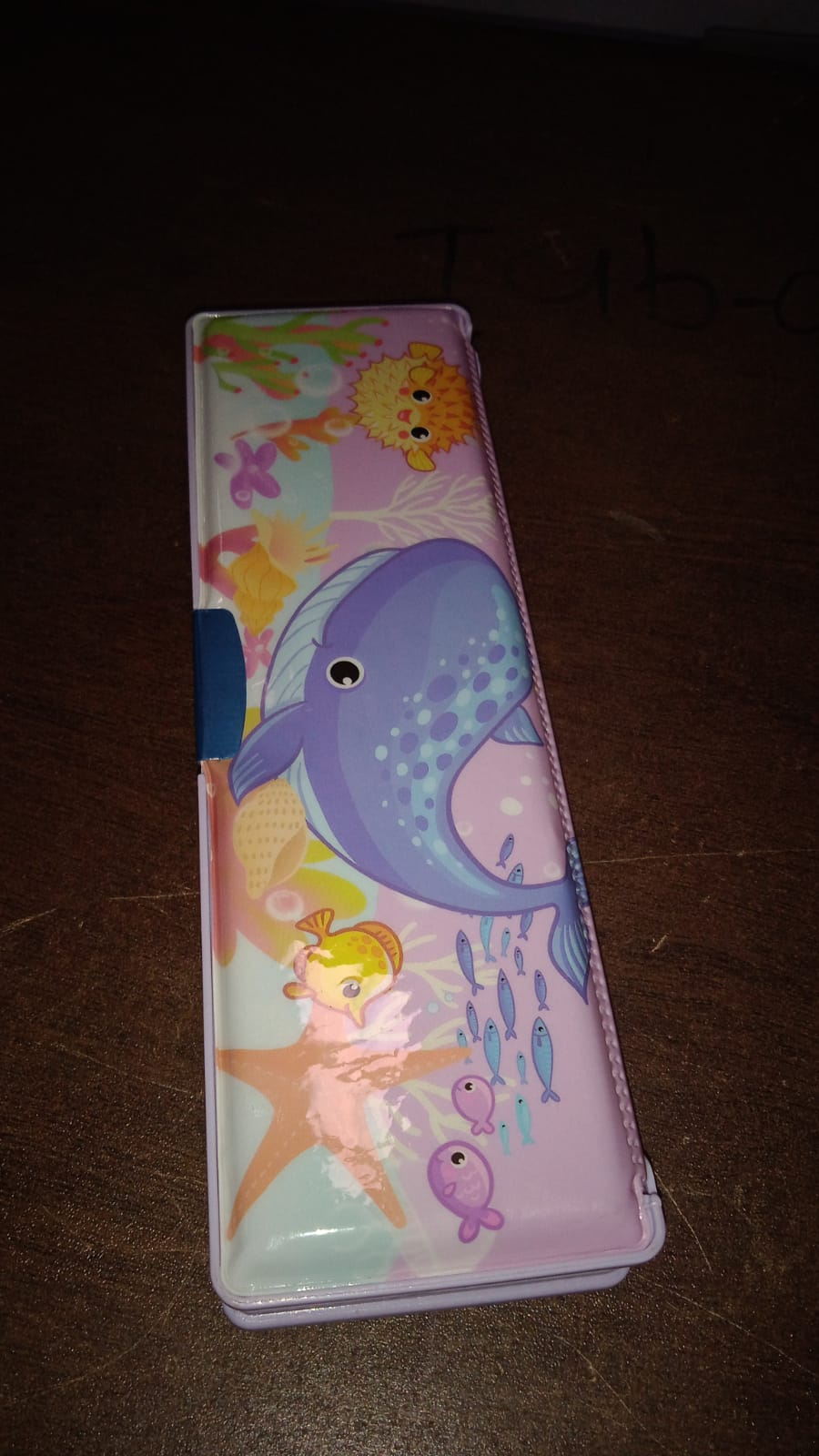 Multipurpose Compass Box, Plastic Double Deck Pencil Case with 2 Compartments, Supplies Utility Box Storage Organizer, Pencil Box for School, Cartoon Printed Pencil Case for Kids, Birthday Gift for Girls & Boys - infinityexculsivestore.com