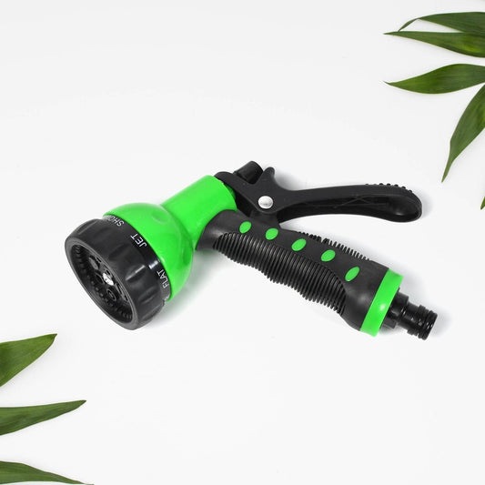 Hose Nozzle Garden Hose Nozzle Hose Spray Nozzle with 8 Adjustable Patterns Front Trigger Hose Sprayer Heavy Duty Metal Water Hose Nozzle for Cleaning, Watering, Washing, Bathing - infinityexculsivestore.com
