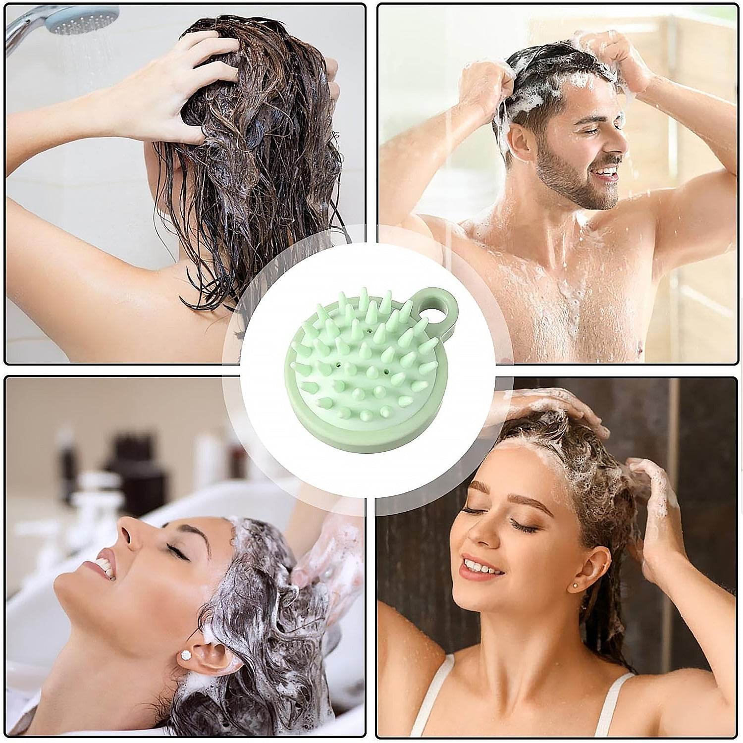 Comb Scalp Massage Brush, Hair brush, Hair Comb, Shower Brush, Bath Massage Brush, Small Portable Brush Washable Massage Comb Bath Shampoo Massages Effectively Remove Loose Short Hair - infinityexculsivestore.com