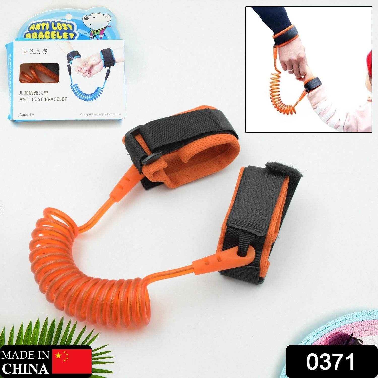 Baby Safety Rope, Anti Lost Safety Wrist Bracelet for Baby Child, with Extra Long Harness Strap Walking Hand Belt, Comfortable Children's Harness for Toddlers Kids (Maximum length to 2.5M) - infinityexculsivestore.com