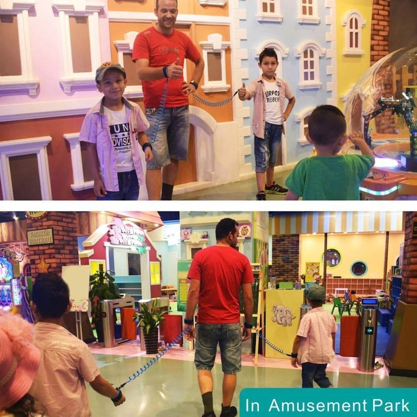 Baby Safety Rope, Anti Lost Safety Wrist Bracelet for Baby Child, with Extra Long Harness Strap Walking Hand Belt, Comfortable Children's Harness for Toddlers Kids (Maximum length to 2.5M) - infinityexculsivestore.com