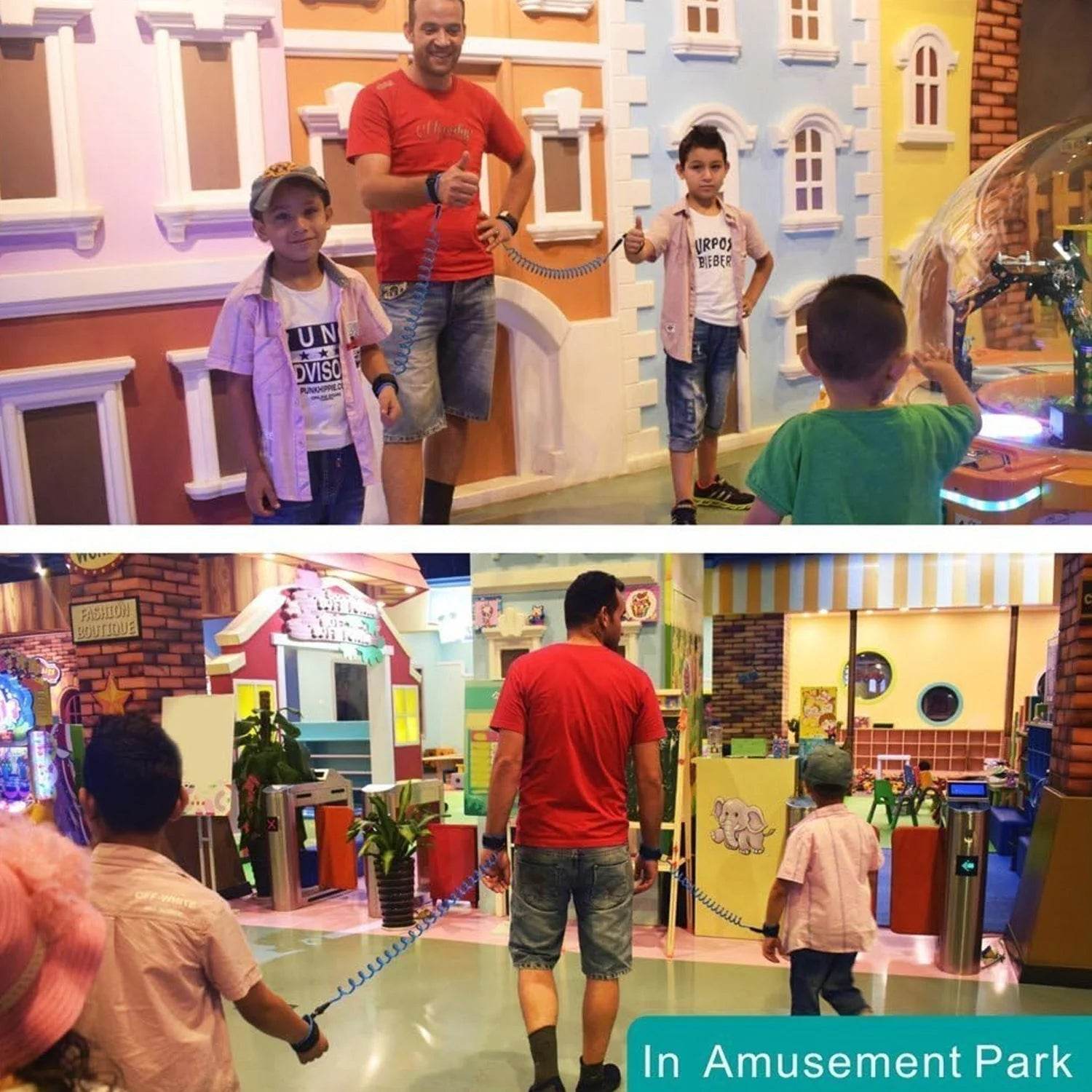 Baby Safety Rope, Anti Lost Safety Wrist Bracelet for Baby Child, with Extra Long Harness Strap Walking Hand Belt, Comfortable Children's Harness for Toddlers Kids (Maximum length to 2.5M) - infinityexculsivestore.com