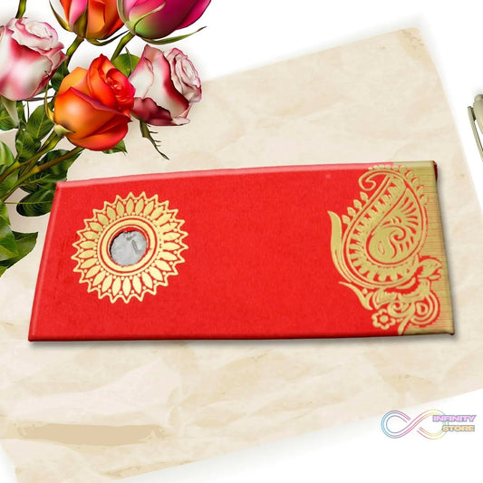 Wedding Gift Envelopes pack of 10 pcs with Coin Money Cash Gift Cover Shagun Birthday Marriage, Baby Shower, Anniversary, Money Envelope Lifafa Envelope Multicolor Premium Envelope (10 Pcs Set) - infinityexculsivestore.com
