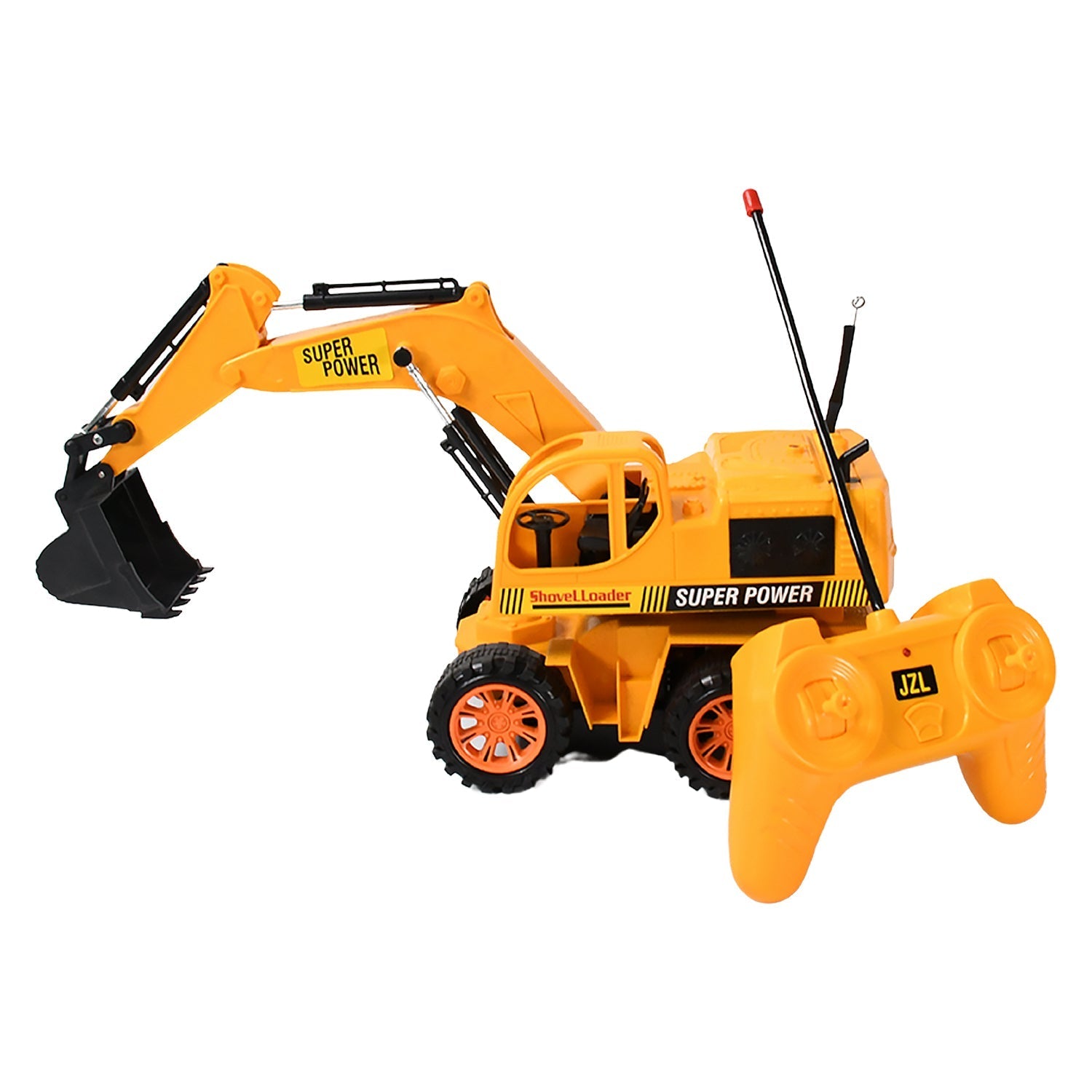 Plastic JCB Construction Toy Remote Control JCB Toys for Kids Boys, Super Power Remote Control JCB Truck Construction Toy (1 Set) - infinityexculsivestore.com