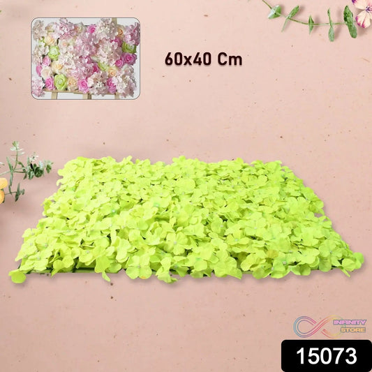 Plastic Wall Artificial Flowers Plant Base (60Γ40 CM / 1 Pc) - infinityexculsivestore.com
