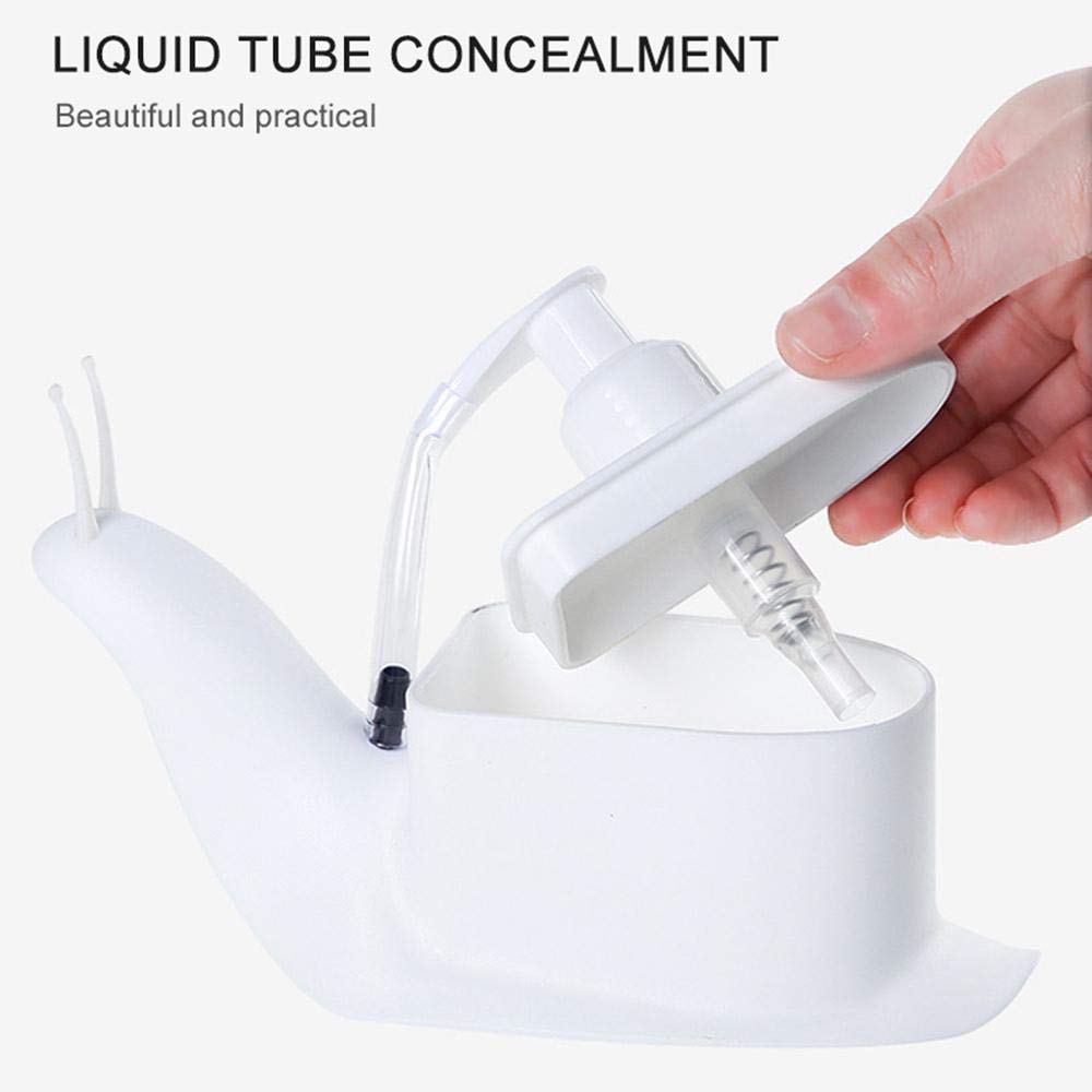 Portable Snail Shape Liquid Soap Dispenser - infinityexculsivestore.com