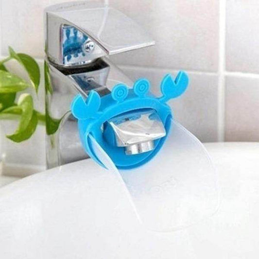 Faucet Extender | Easy Use for Hand Washing for Kids, Toddlers, Babies and Children | Silicone Sink Handle Extender | Fun Hand-Washing Solution | Cute Duck Mouth Design Wash Helper Bathroom Sink for Babies and Children (1 Pc) - infinityexculsivestore.com