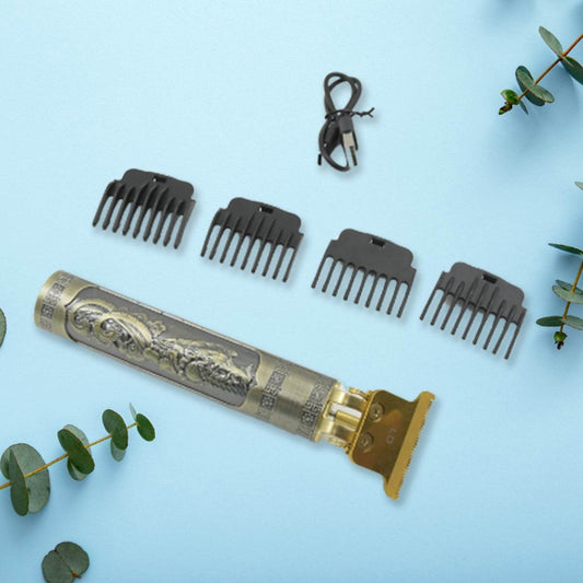 Hair Trimmer for Men Hair Style Trimmer, Professional Hair Clipper, Electric Shaving machine dry shaving for men - hair shaving and trimming beard With 4 adjustable blade clipper, Oil, Cleaning Brush - infinityexculsivestore.com
