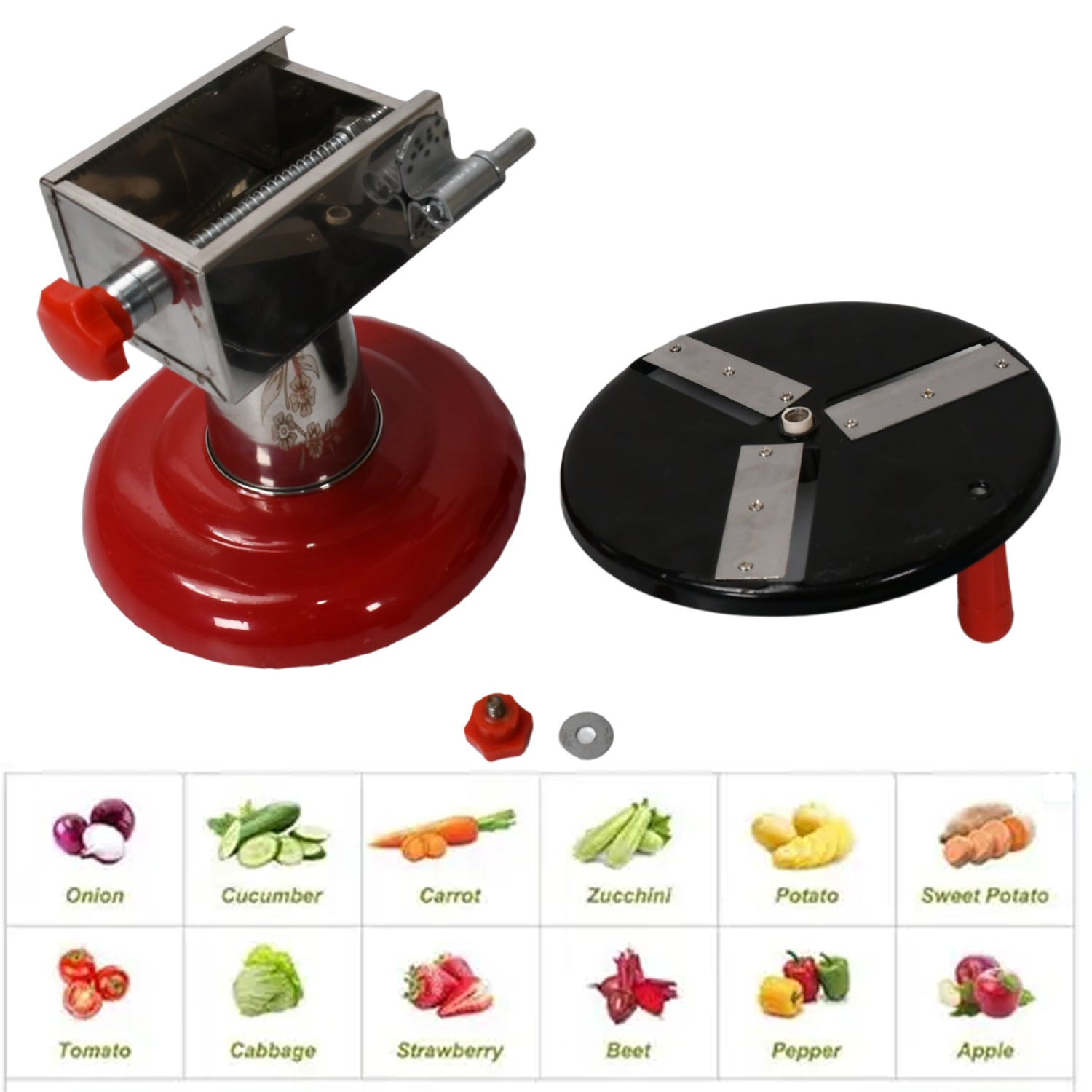 Stainless Steel Chips Maker and Vegetable Slicer for Kitchen Potato Slicer Graters and Chippers. Chips Maker is Suitable for Vegetable Cuttings. Chips Maker Consist Hard Coated Iron Wheel and Stand. - infinityexculsivestore.com