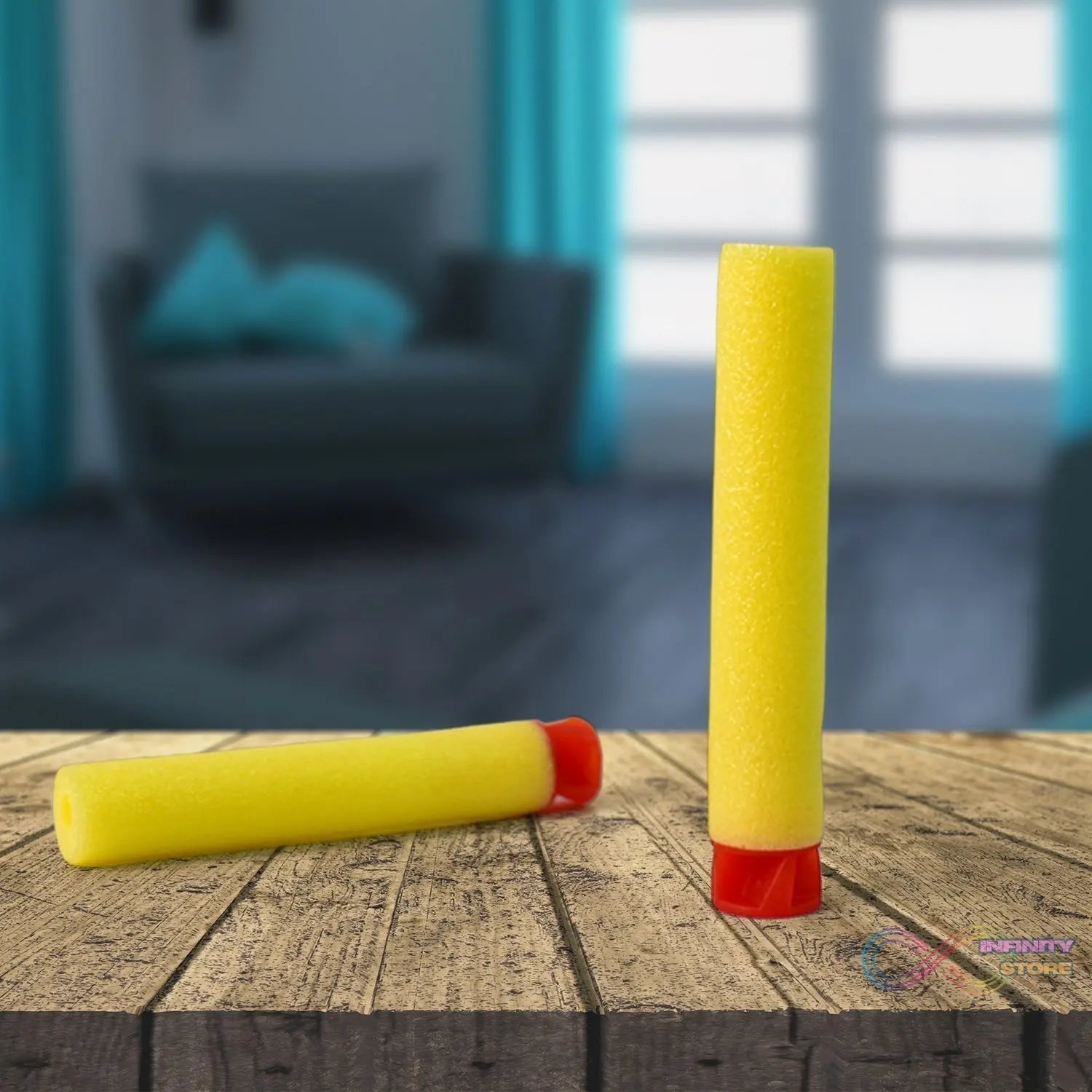 Refill Bullet Darts Soft Round Head Blasters Kids Toy for Gun (20 Pcs Set) - infinityexculsivestore.com