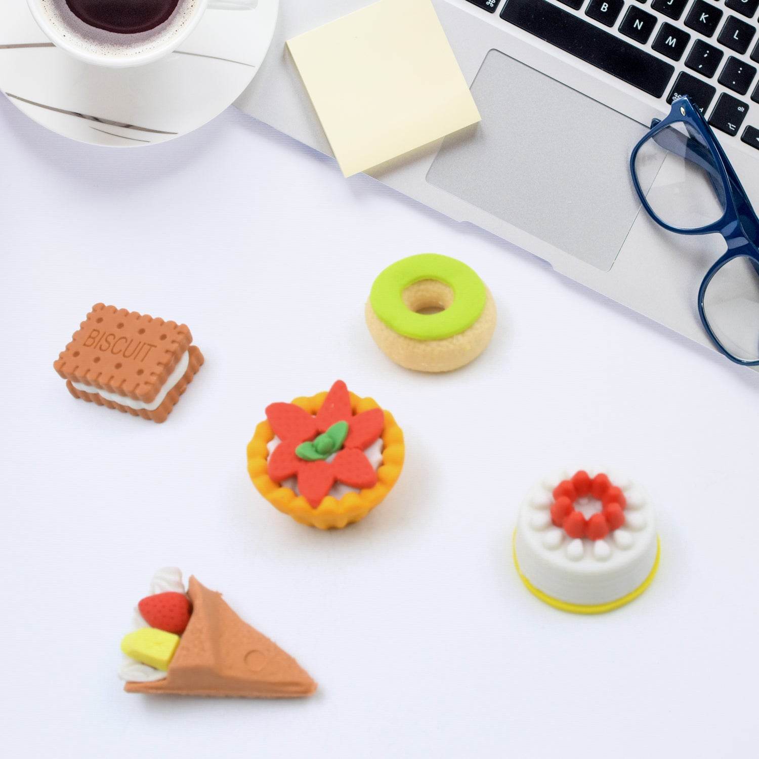 3D Fast Food Fancy & Stylish Colorful Erasers, Mini Eraser Creative Cute Novelty Eraser for Children Different Designs Eraser Set for Return Gift, Birthday Party, School Prize, Fast Food Set Eraser ( 5 pc Set ) - infinityexculsivestore.com
