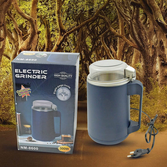 Electric Coffee Powder Grinding Machine, Stainless Steel Electric Spice Grinder Fine Powder, Multifunctional Powder Grinder for Kitchen, Coffee Grinder Machine for Home (300 Watt) - infinityexculsivestore.com