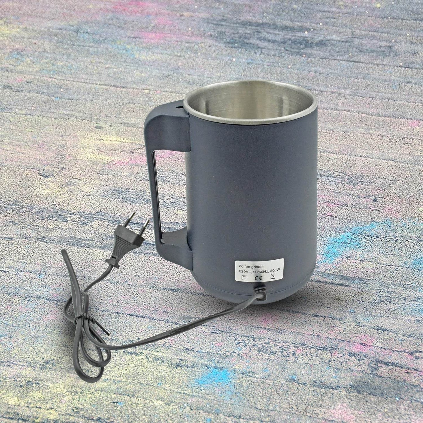 Electric Coffee Powder Grinding Machine, Stainless Steel Electric Spice Grinder Fine Powder, Multifunctional Powder Grinder for Kitchen, Coffee Grinder Machine for Home (300 Watt) - infinityexculsivestore.com