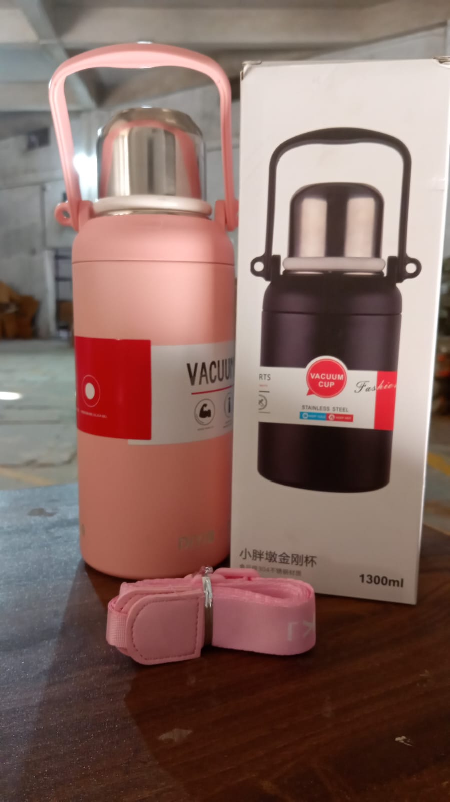 Stainless Steel tumblers 316 Stainless Steel, Vacuum Insulated Cup / Bottle, Portable Travel Kettle / Water Bottle with Handle, Outdoor Large Capacity Sports Kettle Cups / Bottle (1300 ML) - infinityexculsivestore.com