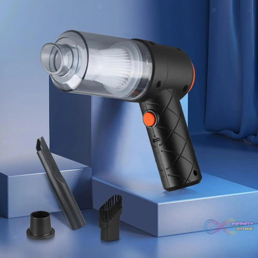 Vacuum Cleaner Dust Collection 2 in 1 Car Vacuum Cleaner High - Power Handheld Wireless Vacuum Cleaner Home Car Dual - use Portable USB Rechargeable Mini Car Vacuum for Vehicle, Home and Offic - infinityexculsivestore.com