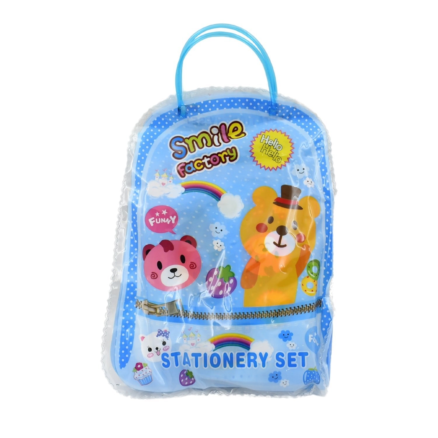 Stationery Kit for Kids - Stationery Set, Includes Wooden Pencil, Sharpener, Pencil and Eraser Set, Birthday Return Gift for Kids, Boys, Girls, 2 Pencil, 1 Scale, 1 Notebook,1 Sharpener, 1 Eraser & With Zip Bag (6 Pcs Set) - infinityexculsivestore.com