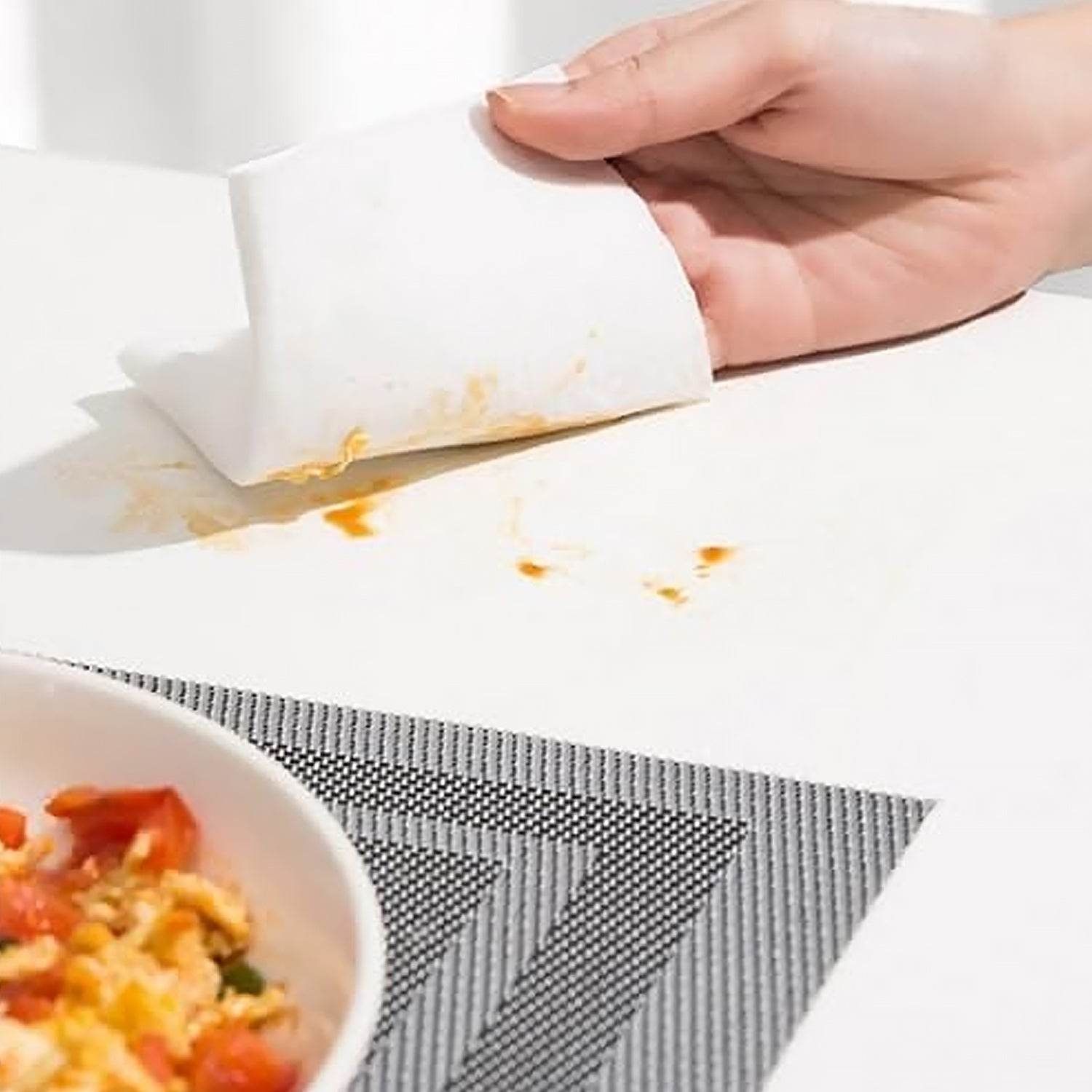 Kitchen Cleaning Wipes | Strong Decontamination Kitchen Wipes | Disposable Kitchen Wet Wipes Household Cloth Towel For Removing Grease Stains And Cleaning Glass (Pack of 80 Pcs) - infinityexculsivestore.com
