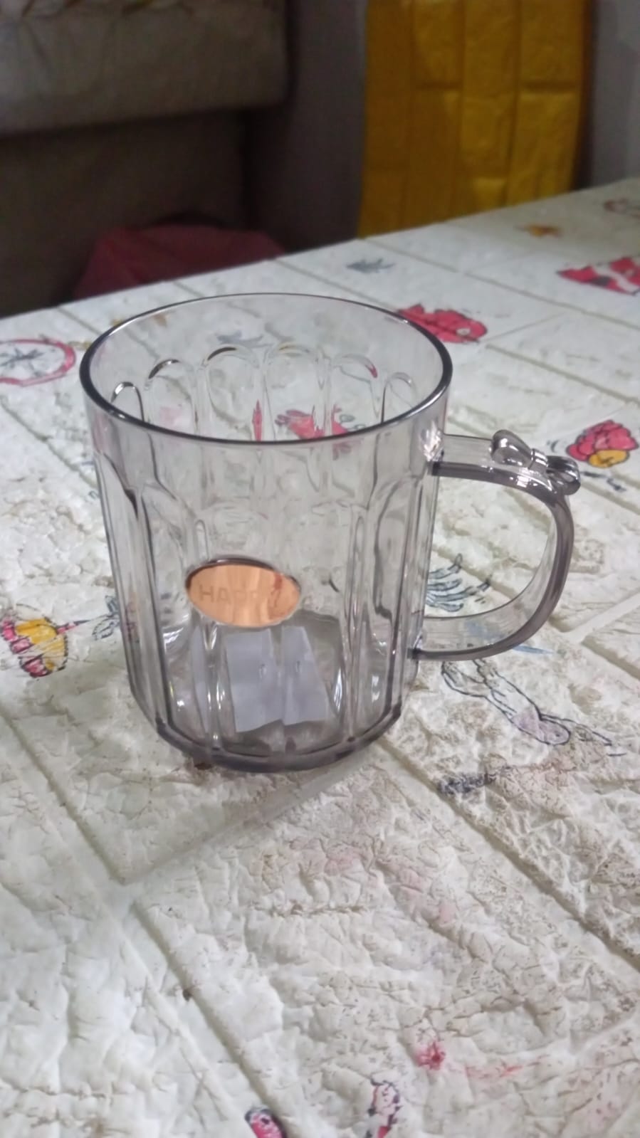 Multi - Purpose Plastic Cup, Toothpaste Holder Bathroom Cup Bathroom Cup With Slot Handle Mug Environmental Friendly Festival for Outdoor for Household Gift For Anniversary and Birthday, (1 Pc) - infinityexculsivestore.com