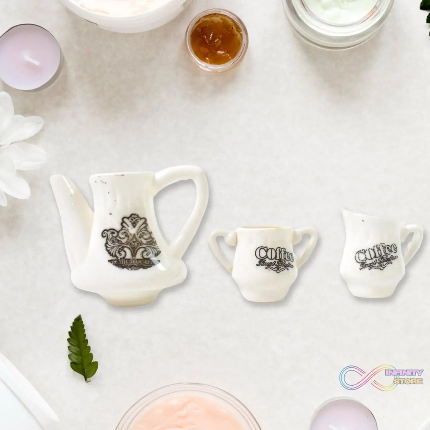 Tickles Tea toy Set | Coffee Kitchen Plastic Set Toy for Kids, Boys & Girls (14 Pcs / Mix Size & Design) - infinityexculsivestore.com