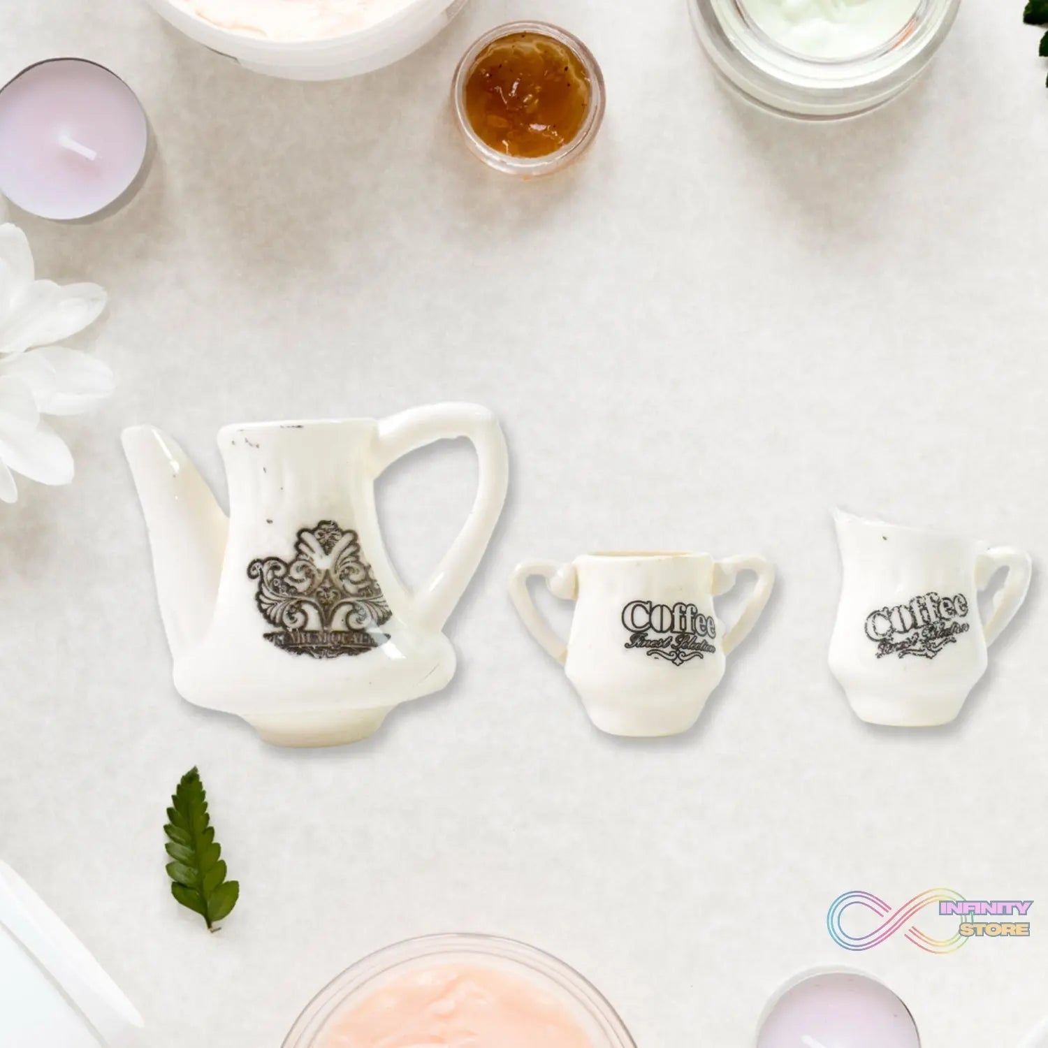 Tickles Tea toy Set | Coffee Kitchen Plastic Set Toy for Kids, Boys & Girls (14 Pcs / Mix Size & Design) - infinityexculsivestore.com