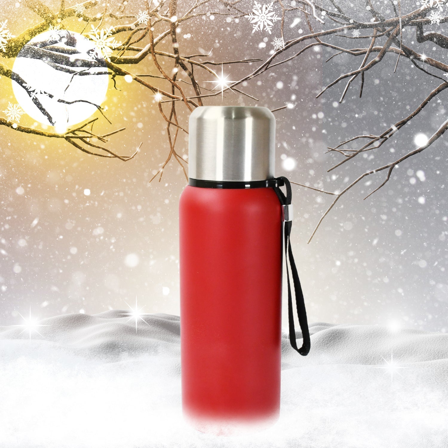 Stainless Steel Water Bottle, Fridge Water Bottle, Stainless Steel Water Bottle Leak Proof, Rust Proof, Cold & Hot Thermos steel Bottle| Leak Proof | Office Bottle | Gym | Home | Kitchen | Hiking | Trekking | Travel Bottle (Approx 600ML) - infinityexculsivestore.com