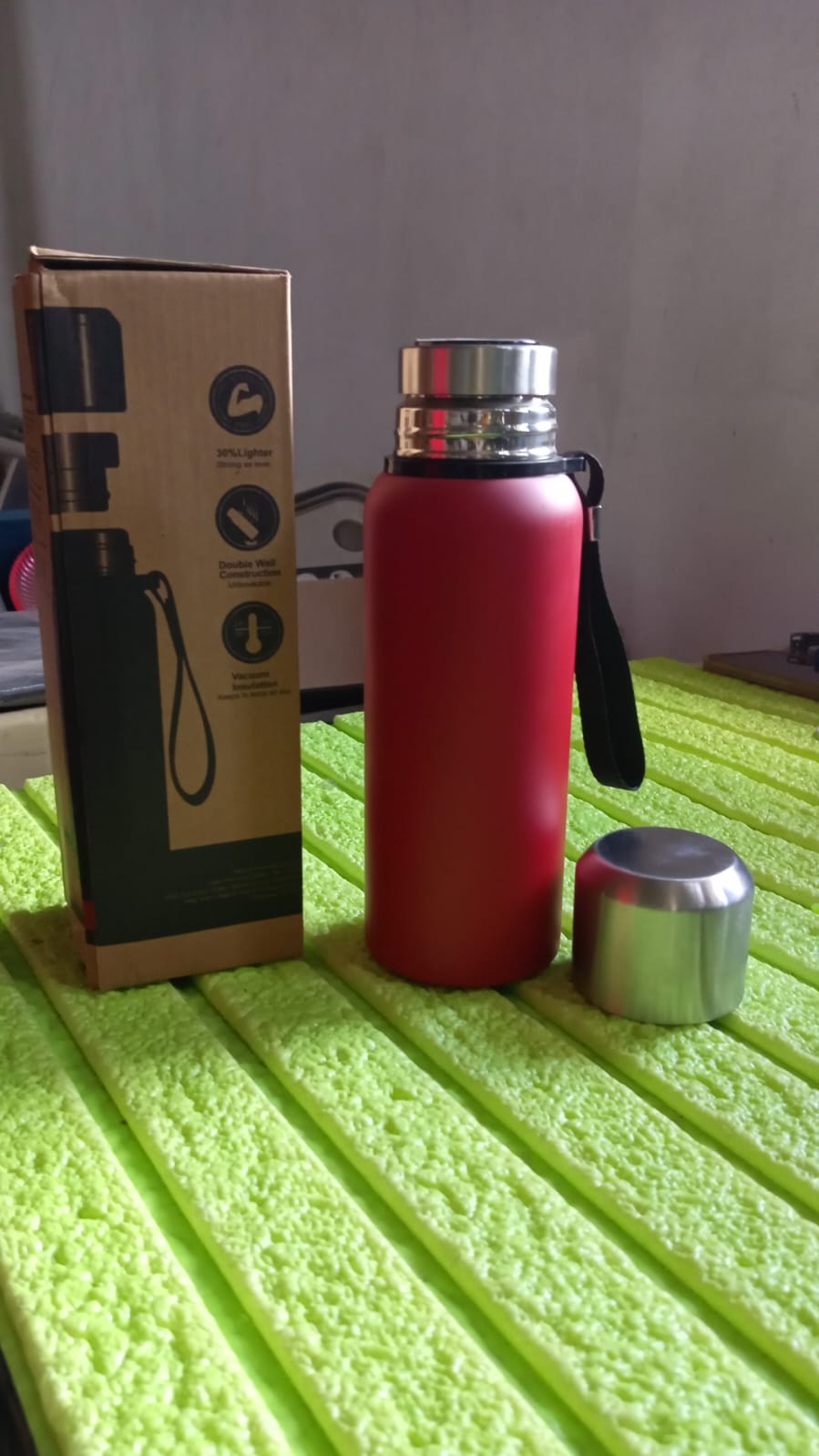 Stainless Steel Water Bottle, Fridge Water Bottle, Stainless Steel Water Bottle Leak Proof, Rust Proof, Cold & Hot Thermos steel Bottle| Leak Proof | Office Bottle | Gym | Home | Kitchen | Hiking | Trekking | Travel Bottle (Approx 600ML) - infinityexculsivestore.com