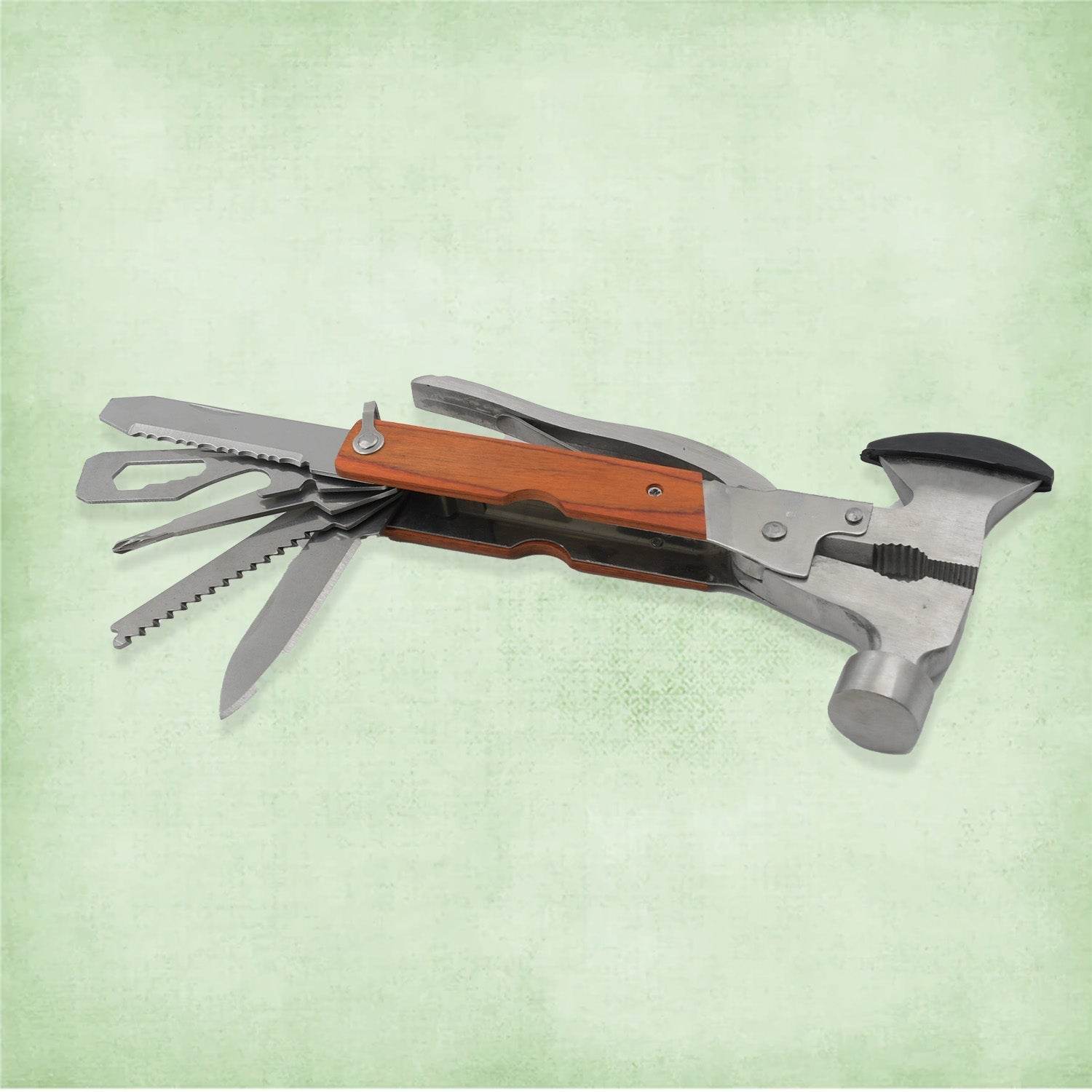 Fathers Day Gifts, Dad Birthday Gifts for Dad from Daughter Son, All in One Tools Hammer Multitool, Opener Screwdriver, Cool Gadget Christmas Gifts Stocking Stuffer for Men, Outdoor Camping - infinityexculsivestore.com