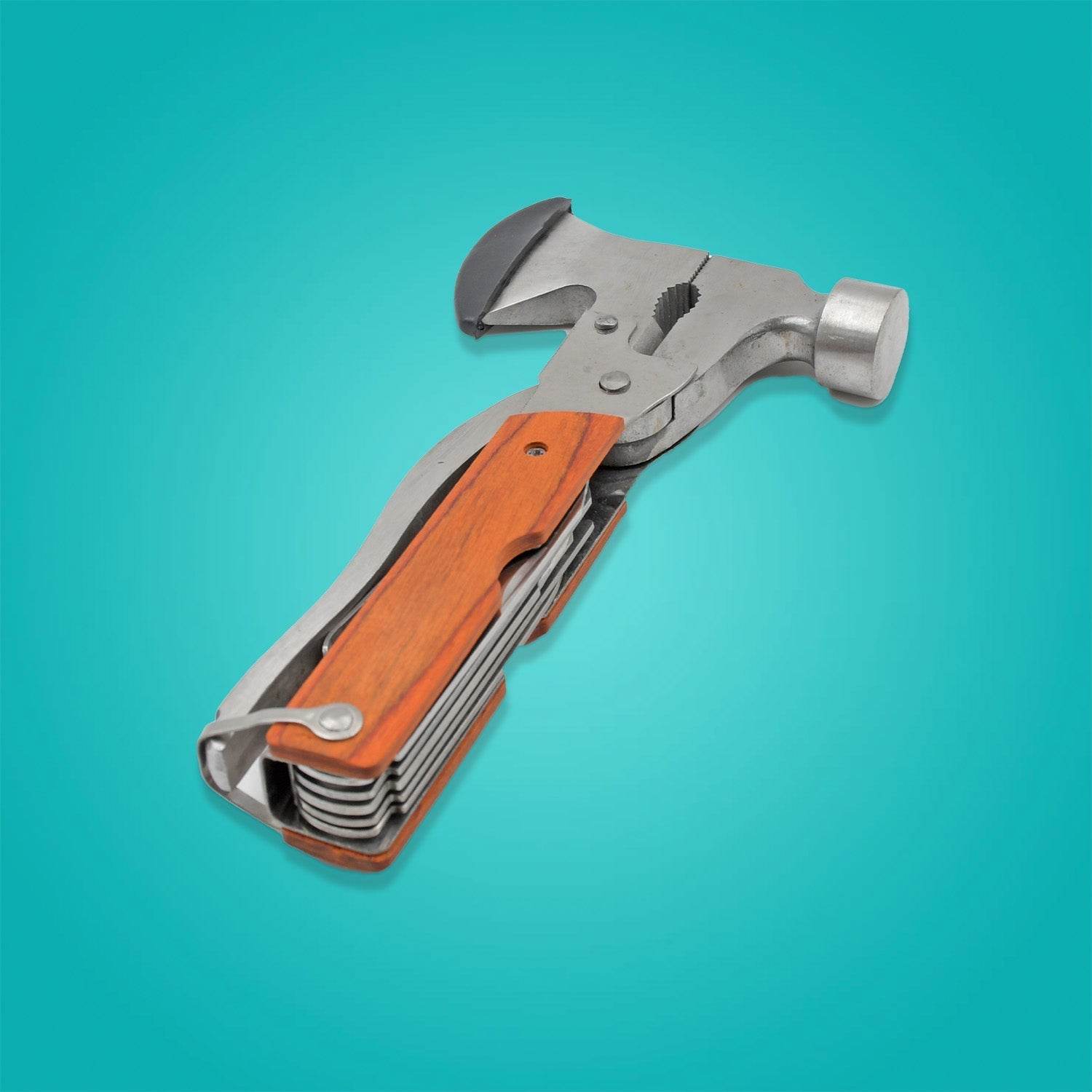 Fathers Day Gifts, Dad Birthday Gifts for Dad from Daughter Son, All in One Tools Hammer Multitool, Opener Screwdriver, Cool Gadget Christmas Gifts Stocking Stuffer for Men, Outdoor Camping - infinityexculsivestore.com