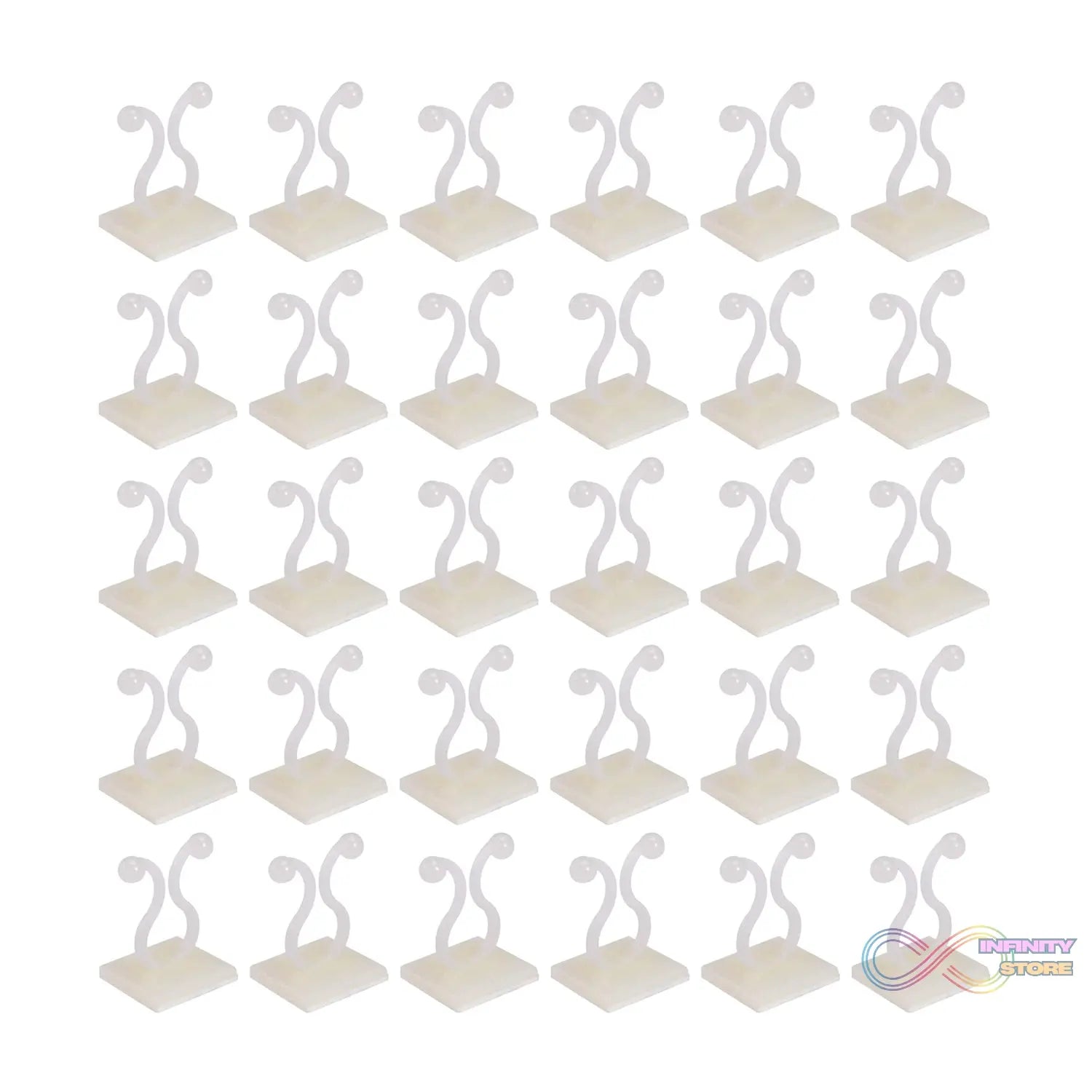 Wall plant climbing clips for organizing vines and branches, 30 pcs set