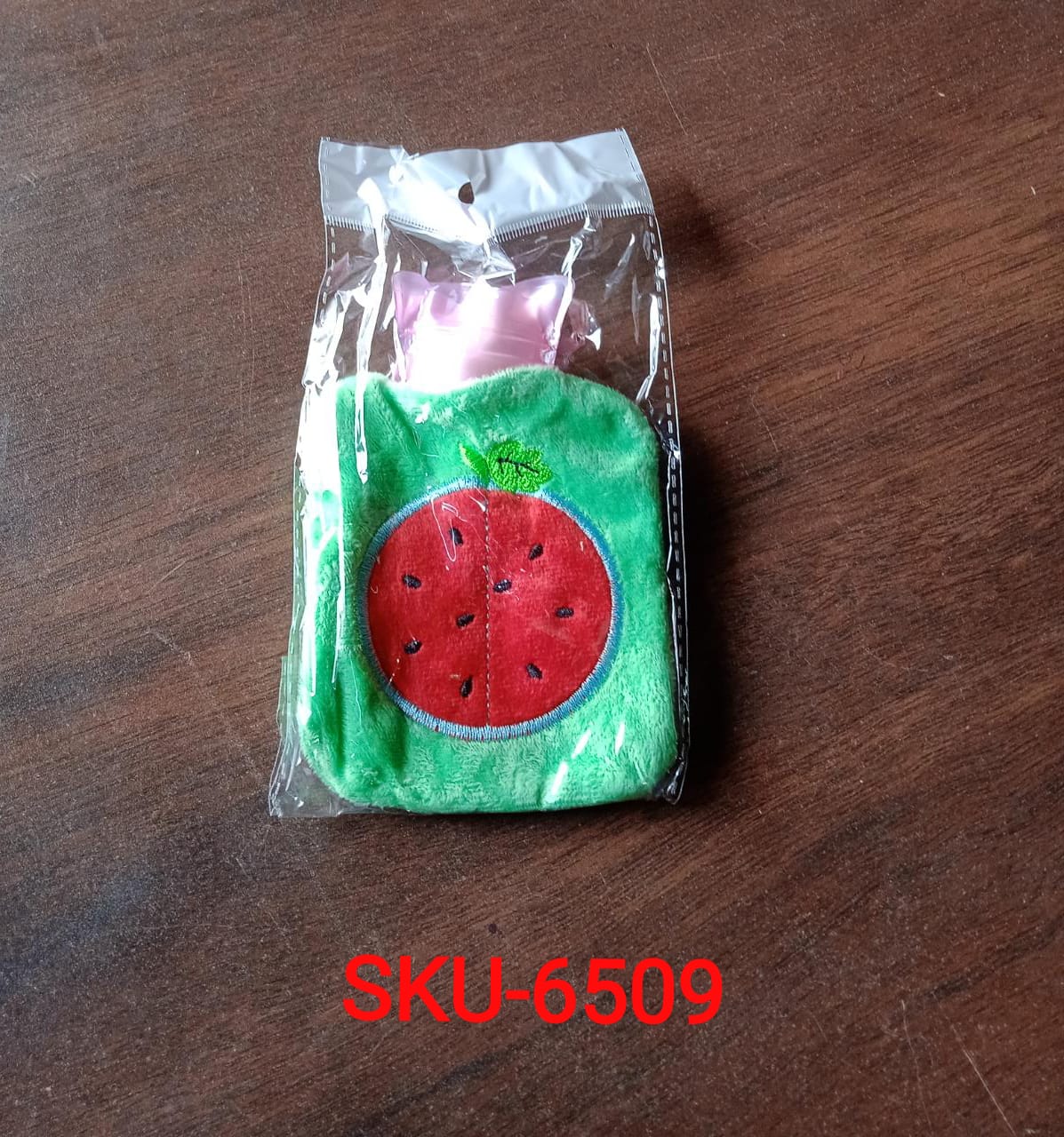 Watermelon small Hot Water Bag with Cover for Pain Relief, Neck, Shoulder Pain and Hand, Feet Warmer, Menstrual Cramps. - infinityexculsivestore.com