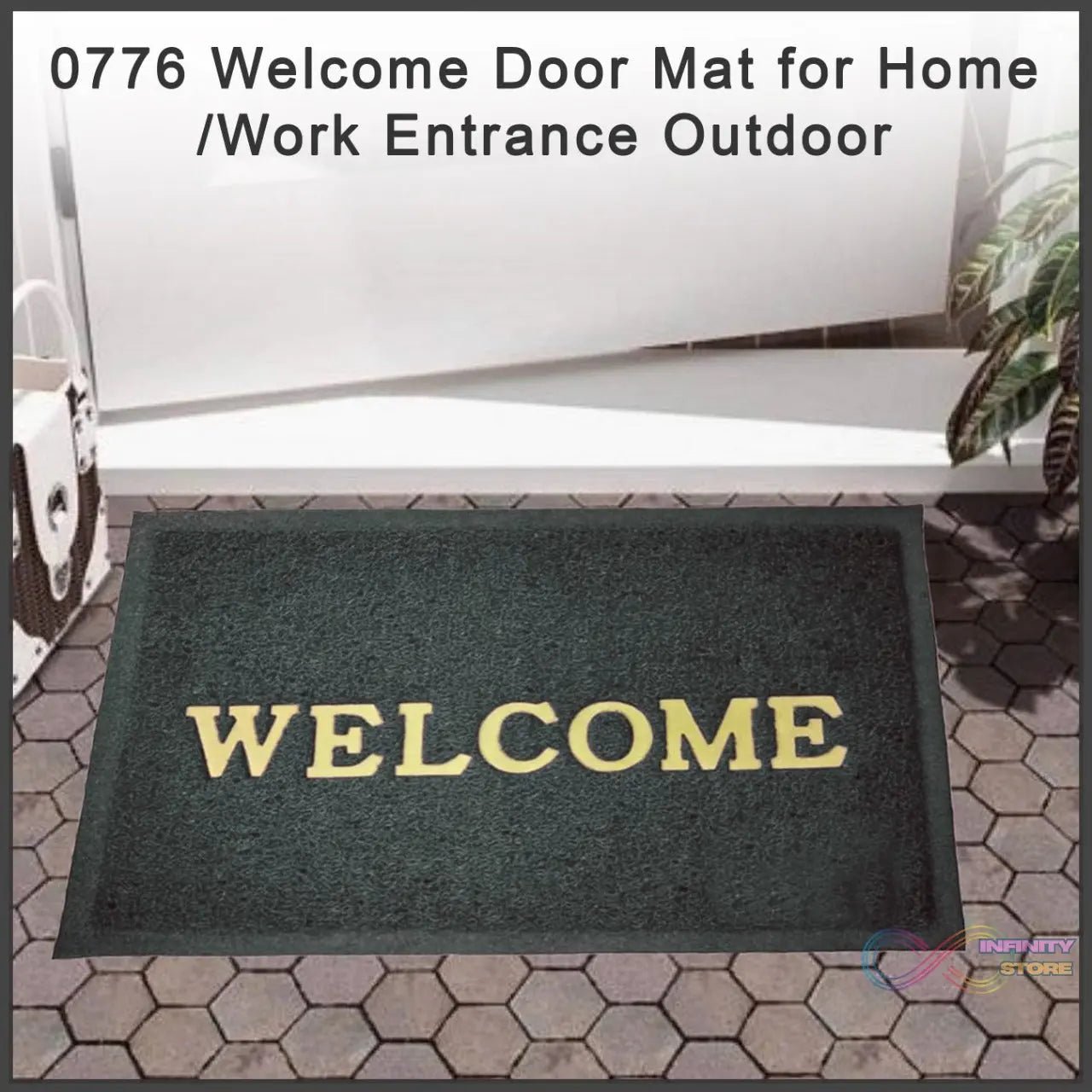 Welcome Door Mat for Home / Work Entrance Outdoor - infinityexculsivestore.com
