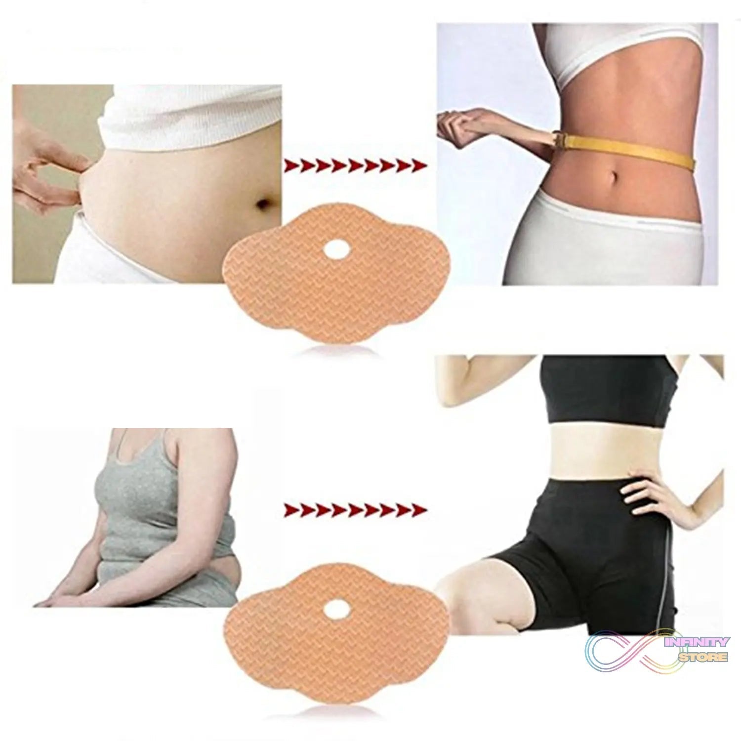 Wonder Patch Quick Slimming Patch Belly Slim Patch Abdomen Fat burning Navel Stick Slimer Face Lift Tool - infinityexculsivestore.com