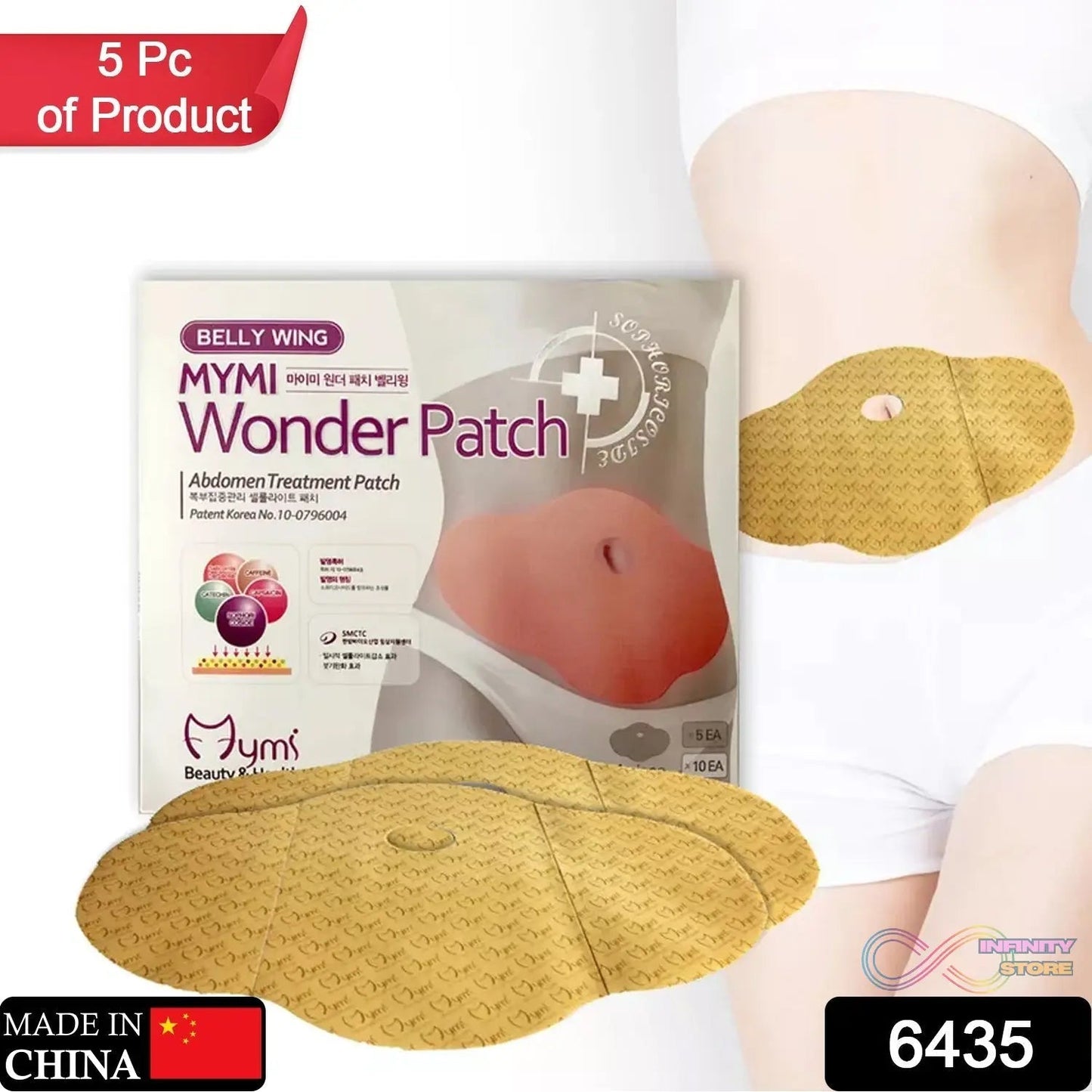 Wonder Patch Quick Slimming Patch Belly Slim Patch Abdomen Fat burning Navel Stick Slimer Face Lift Tool - infinityexculsivestore.com