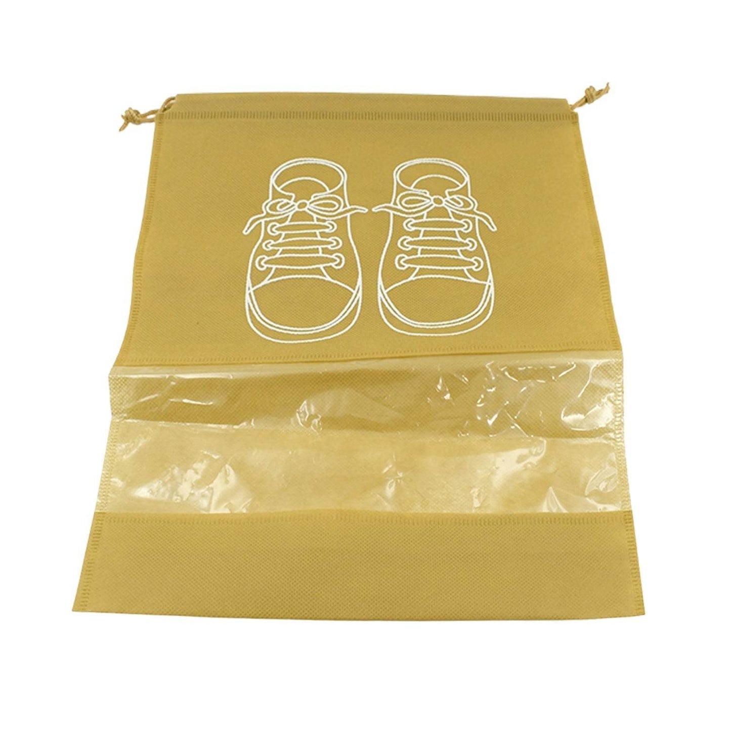 Beach Bag Shoes Storage Bag Closet Organizer Non-woven Travel Portable Bag Waterproof Pocket Clothing Classified Hanging Bag shoe bag luggage travel Portable Shoe Pouch Non Woven Transparent Window (1 Pc ) - infinityexculsivestore.com