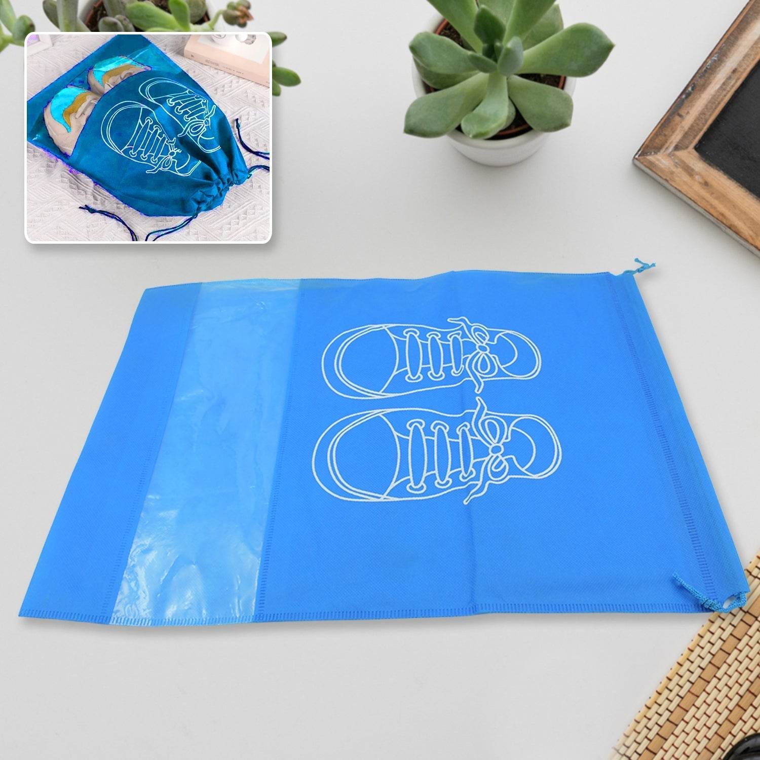 Beach Bag Shoes Storage Bag Closet Organizer Non-woven Travel Portable Bag Waterproof Pocket Clothing Classified Hanging Bag shoe bag luggage travel Portable Shoe Pouch Non Woven Transparent Window (1 Pc ) - infinityexculsivestore.com