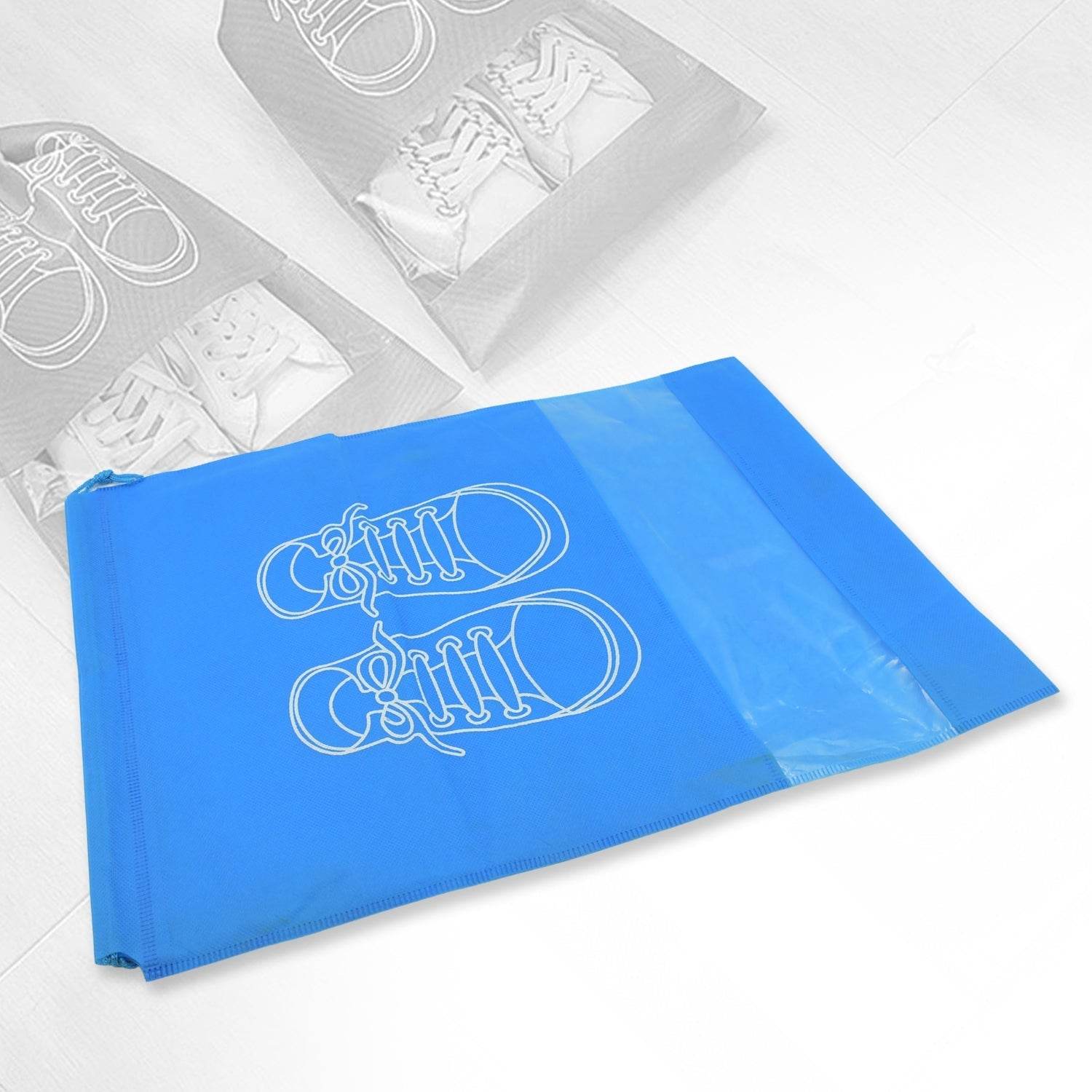 Beach Bag Shoes Storage Bag Closet Organizer Non-woven Travel Portable Bag Waterproof Pocket Clothing Classified Hanging Bag shoe bag luggage travel Portable Shoe Pouch Non Woven Transparent Window (1 Pc ) - infinityexculsivestore.com