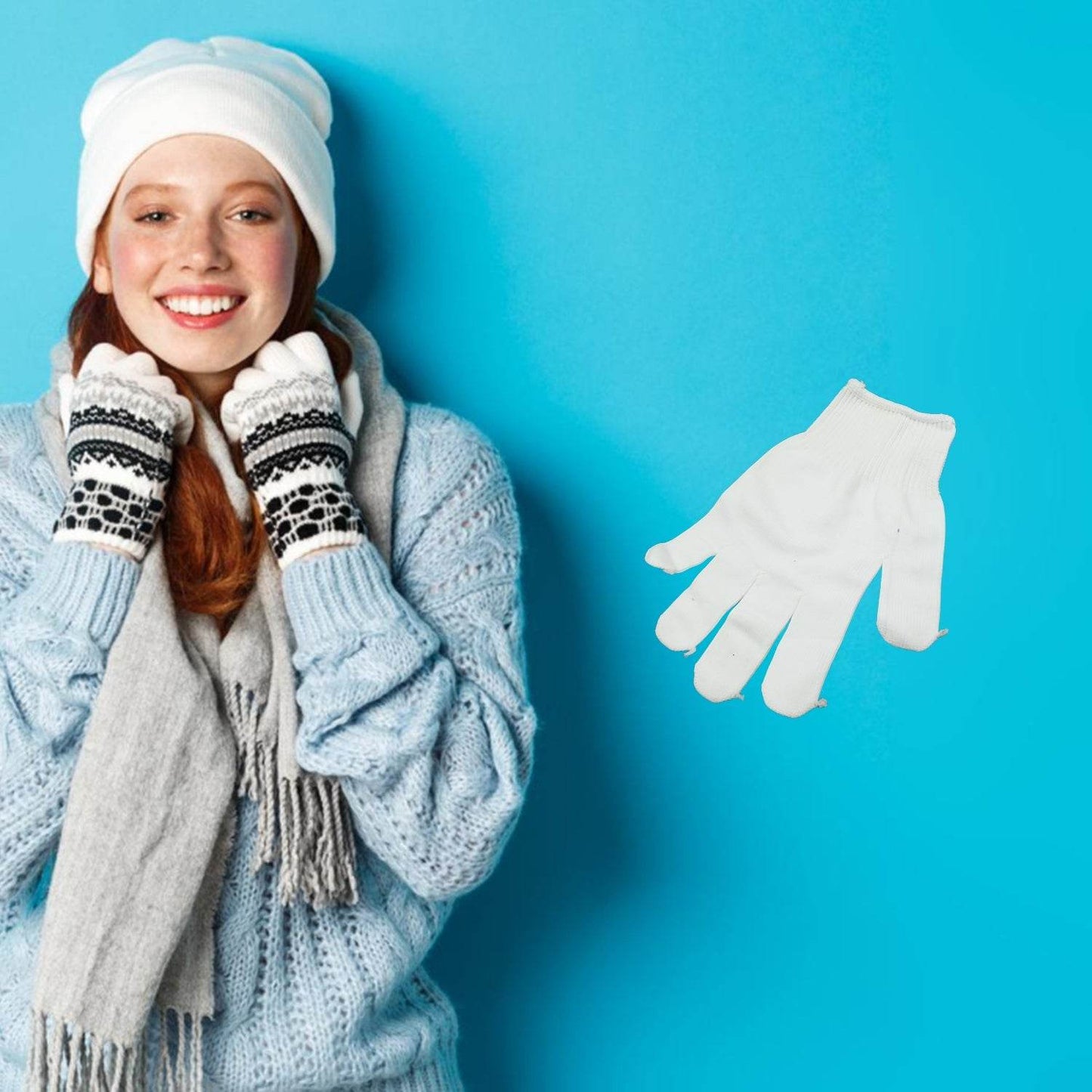 1 Pair Cut Resistant Gloves Anti Cut Gloves Heat Resistant Kint Safety Work Gloves High Performance Protection, Food Grade BBQ - infinityexculsivestore.com