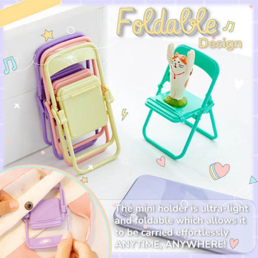 1 Pc Chair Mobile Stand used in all kinds of household and official purposes as a stand and holder for mobiles and smartphones etc. - infinityexculsivestore.com