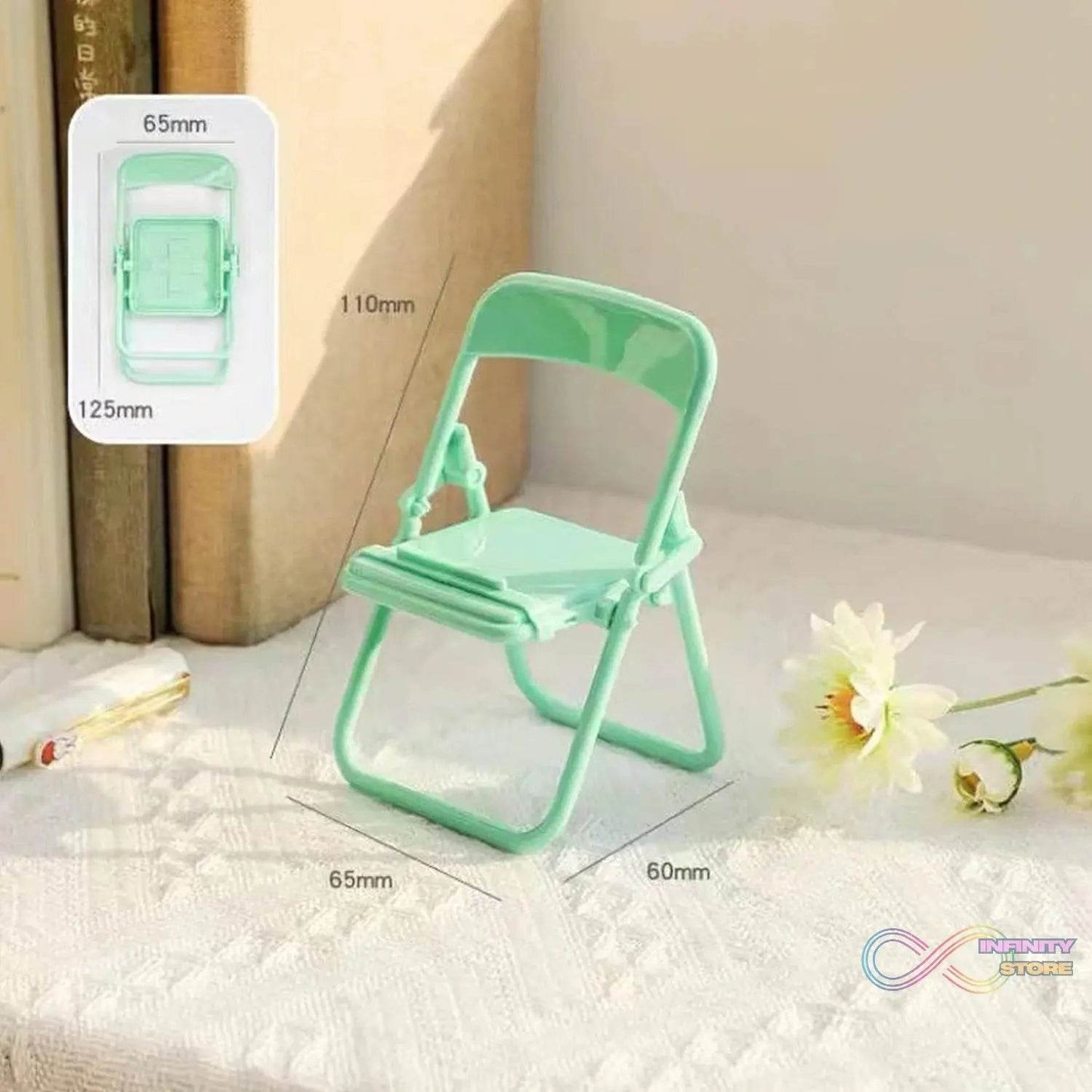 1 Pc Chair Stand With Box As A Mobile Stand For Holding And Supporting Mobile Phones Easily. - infinityexculsivestore.com