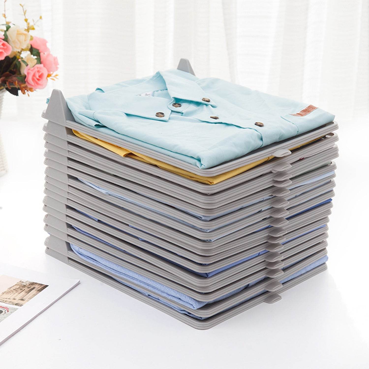 1 Pc Cloth Organiser used in all household and ironing shops in order to assemble the cloths and fabric in a well-mannered way. - infinityexculsivestore.com