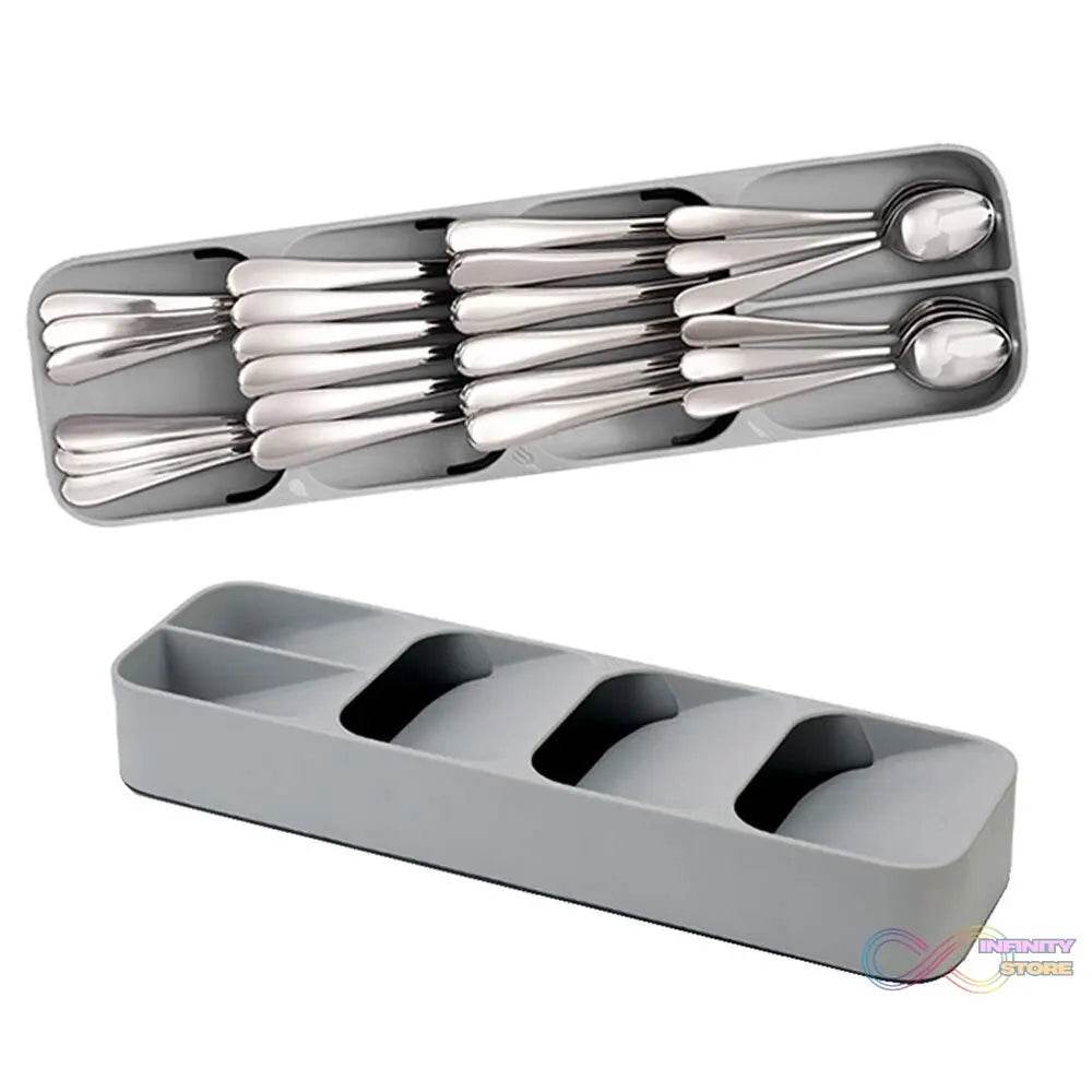 1 Pc Cutlery Tray Box Used For Storing Cutlery Items And Stuffs Easily And Safely. - infinityexculsivestore.com