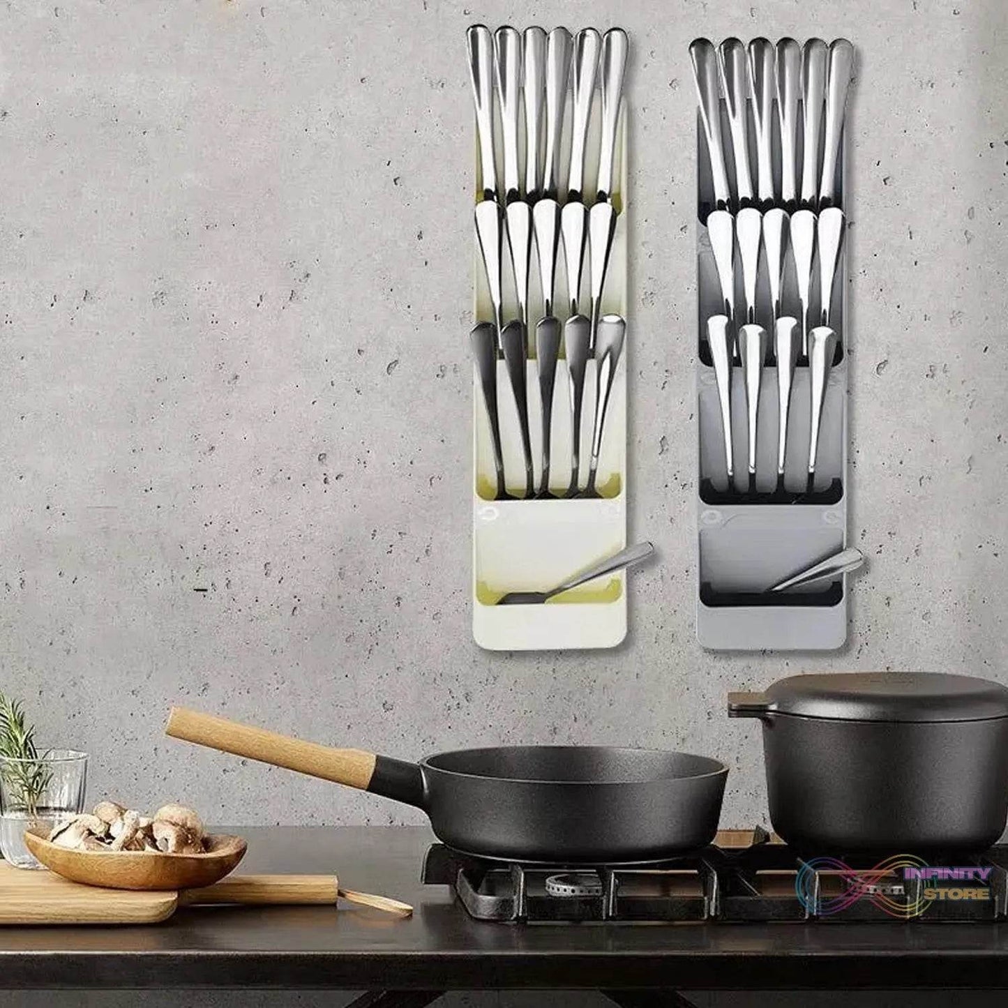 1 Pc Cutlery Tray Box Used For Storing Cutlery Items And Stuffs Easily And Safely. - infinityexculsivestore.com