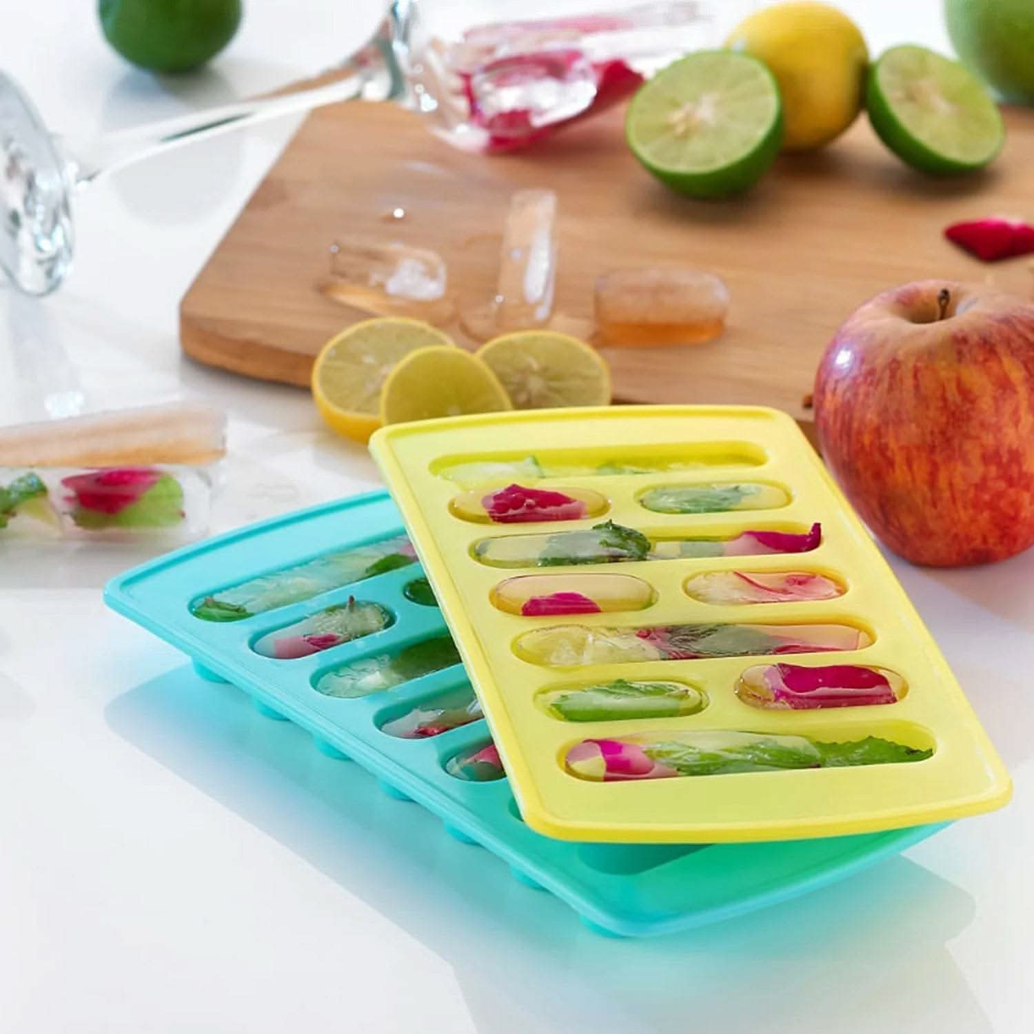 1 Pc Fancy Ice Tray, Used Widely In All Kinds Of Household Places While Making Ices And All Purposes - infinityexculsivestore.com