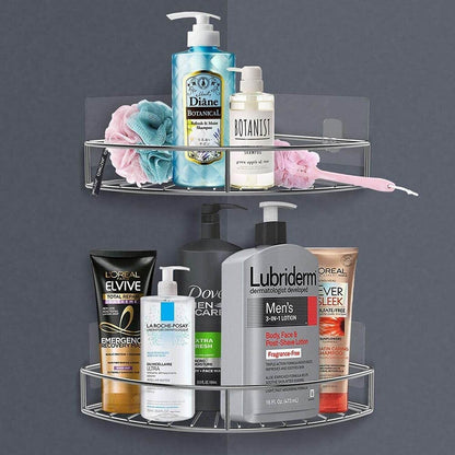 1 Pc Shower Caddy Corner for holding and storing various household stuffs and items etc. - infinityexculsivestore.com